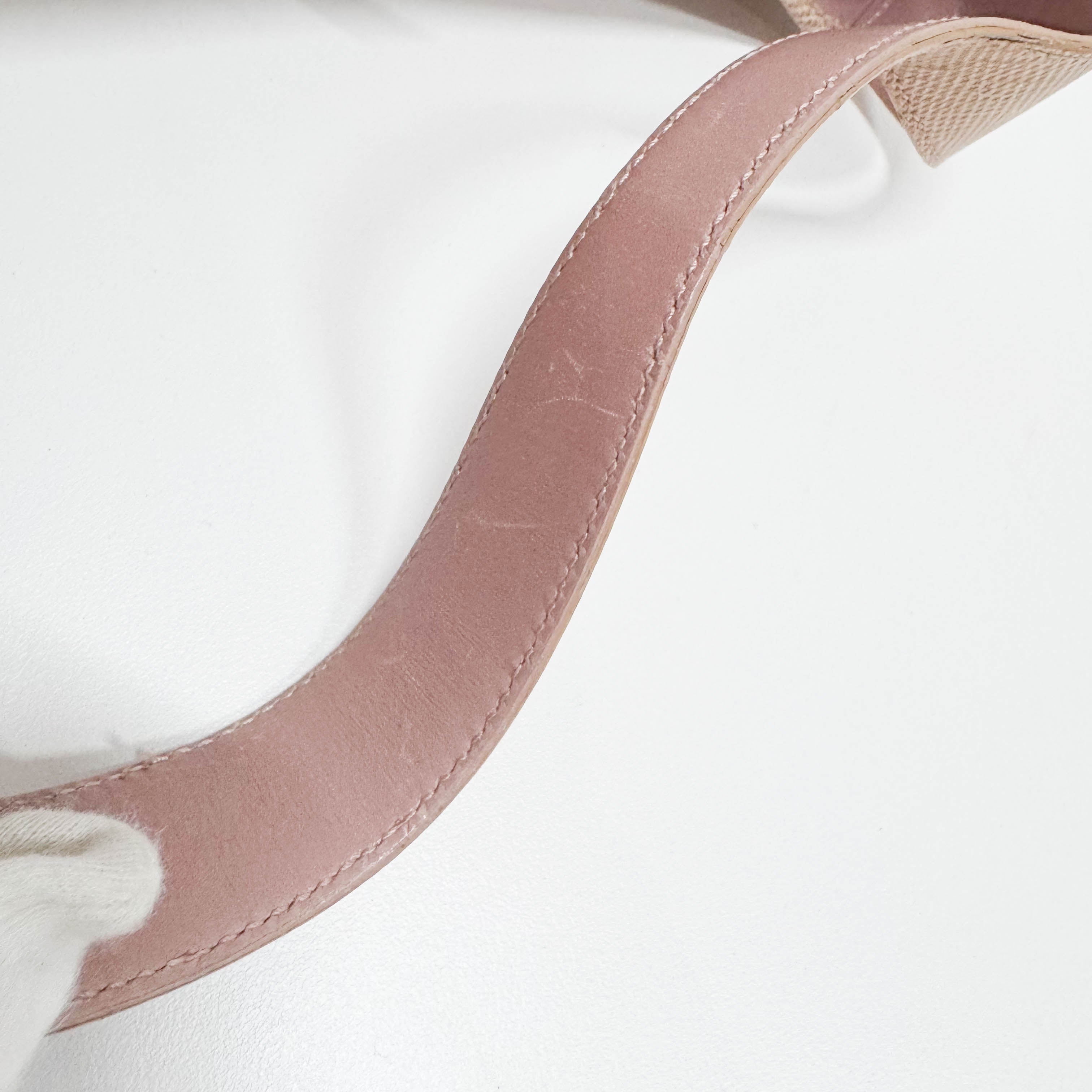 Jackie Brown Python Leather Embossed Shoulder Bag