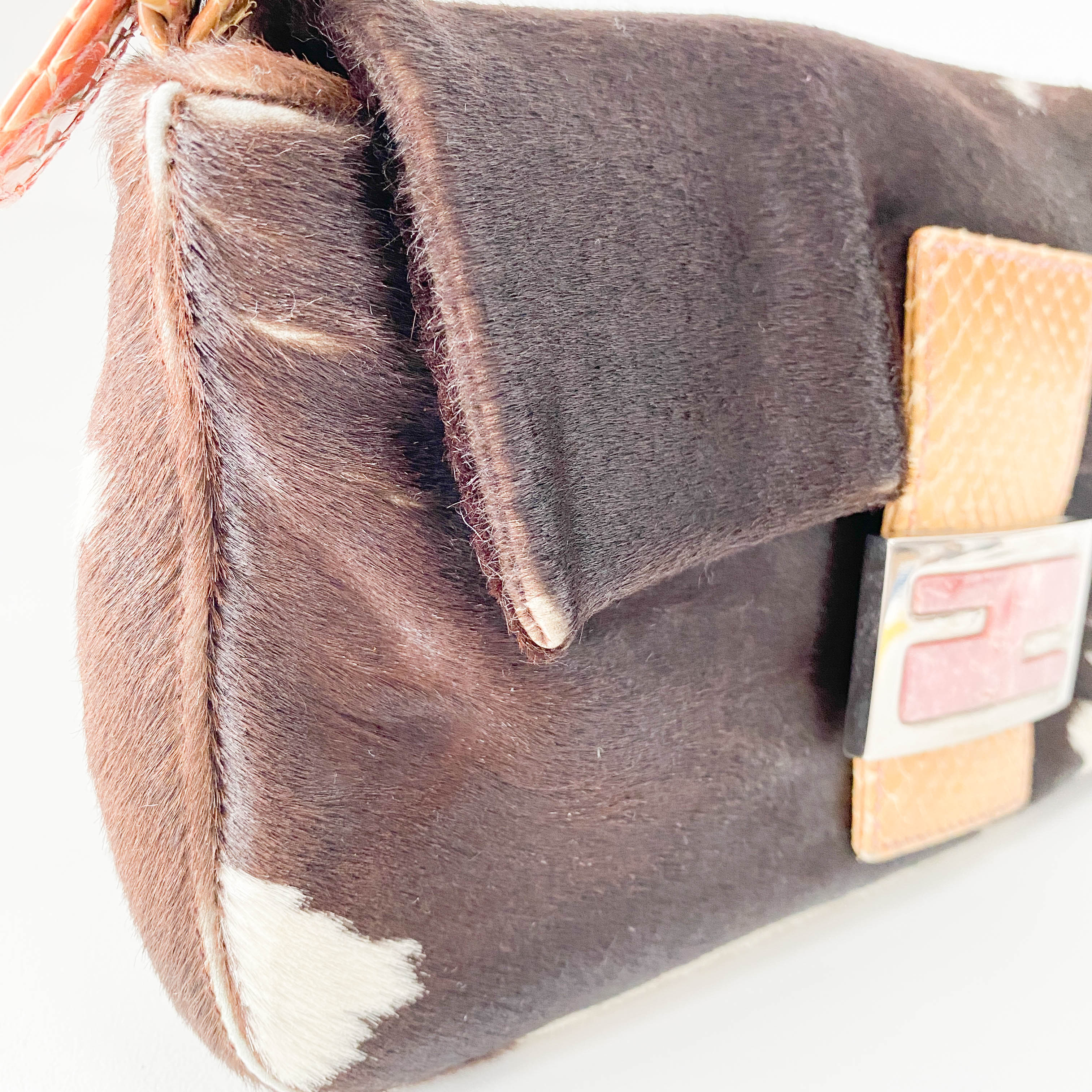 Baguette Cow Print Pony Hair