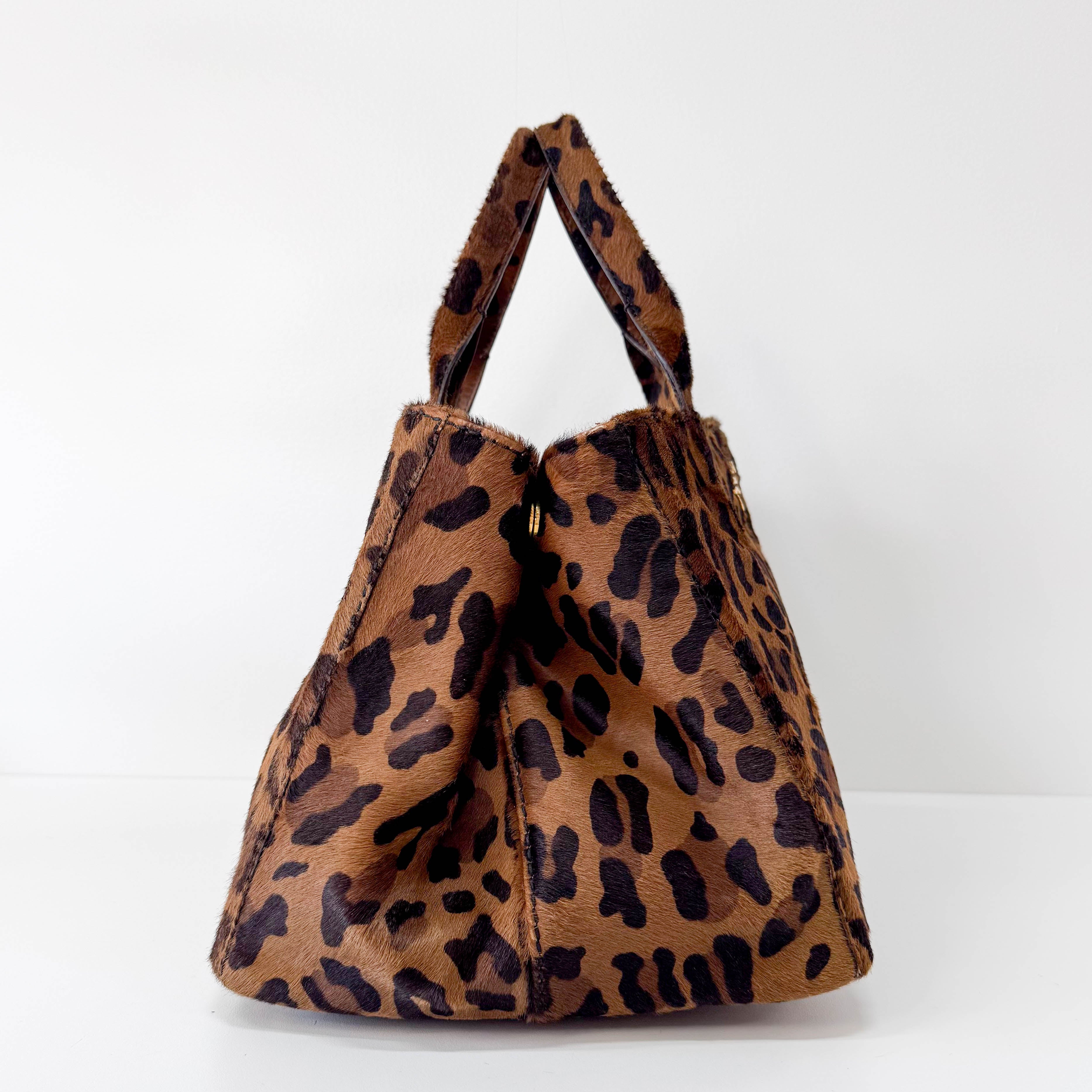 Canapa Leopard Print Tote Bag