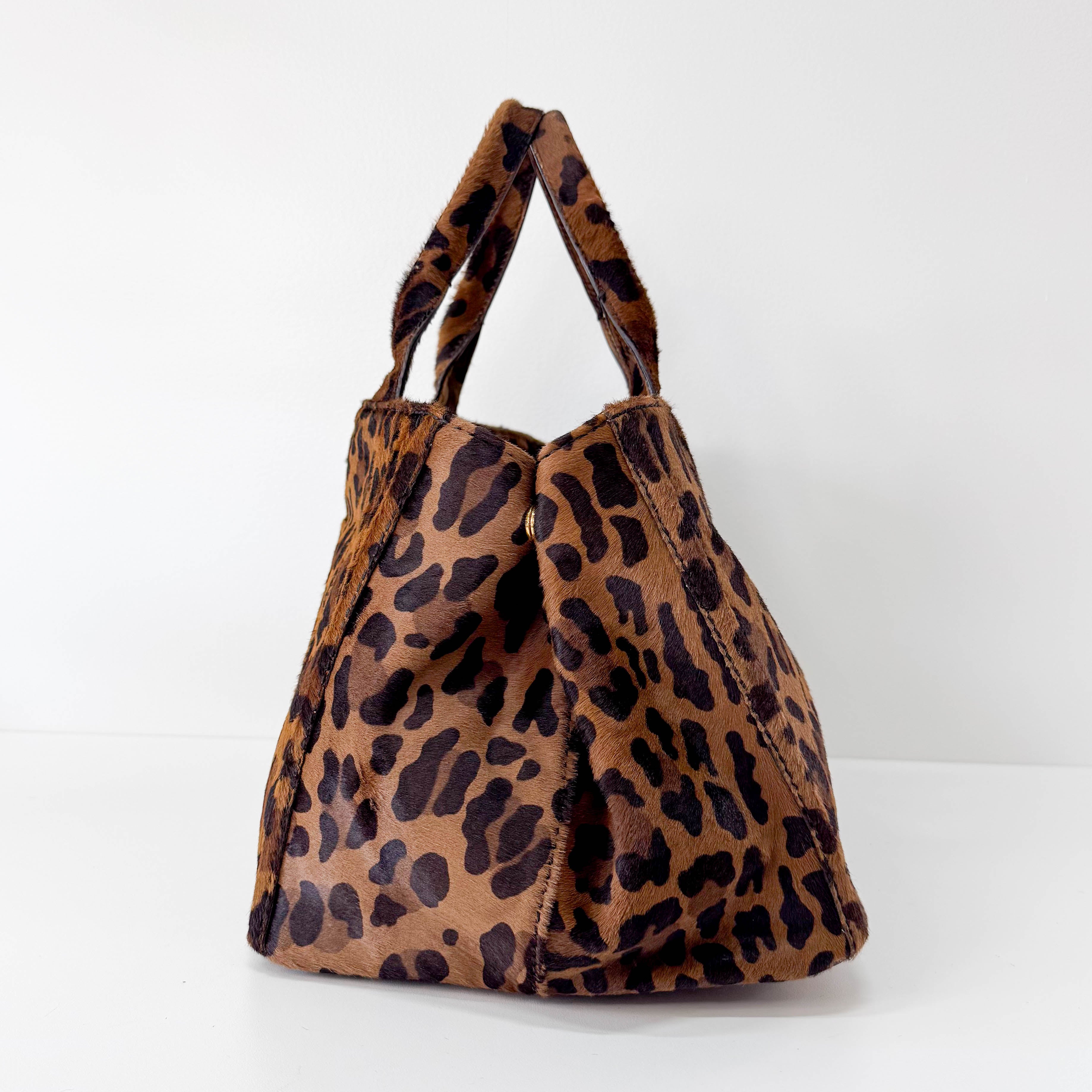 Canapa Leopard Print Tote Bag