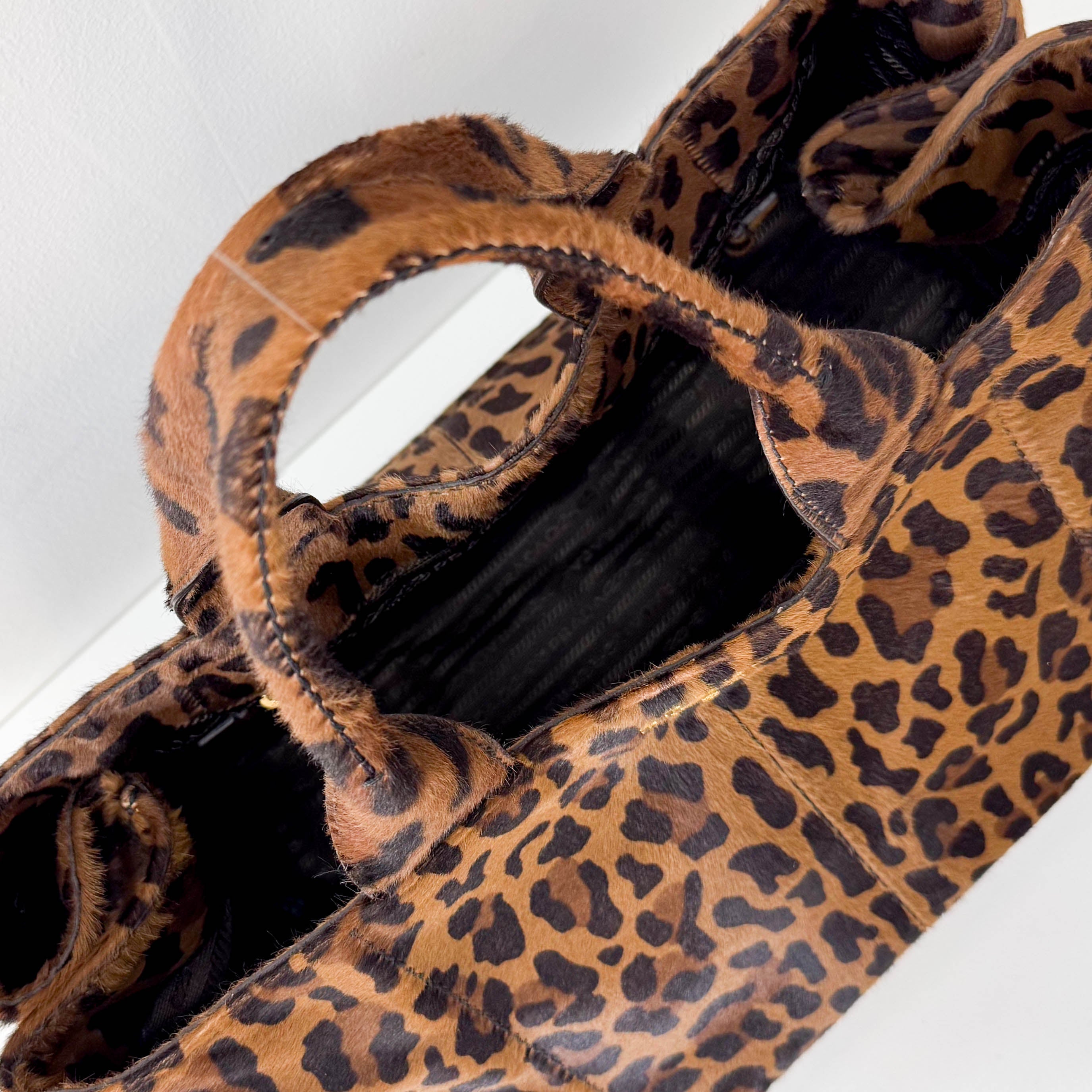 Canapa Leopard Print Tote Bag