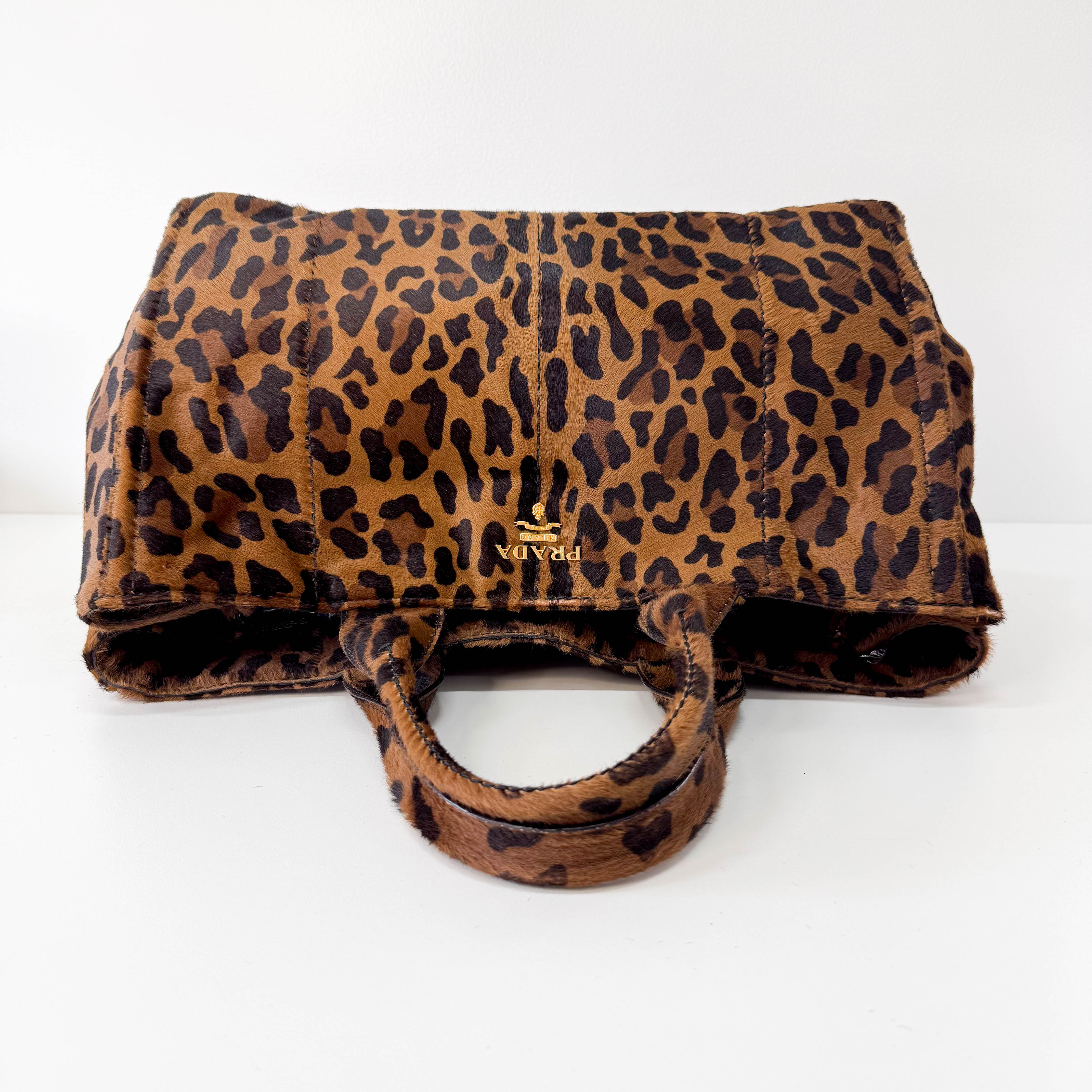 Canapa Leopard Print Tote Bag