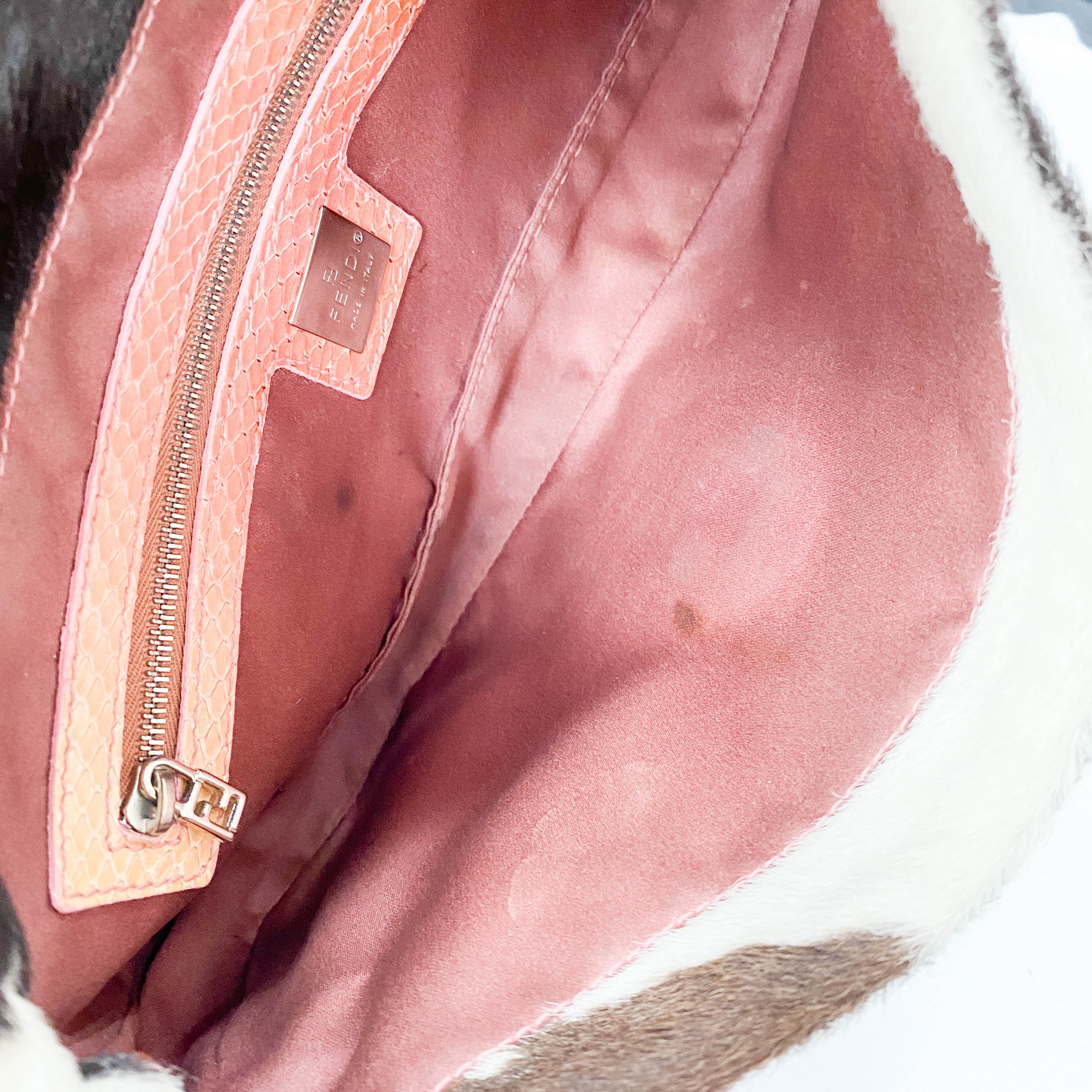 Baguette Cow Print Pony Hair