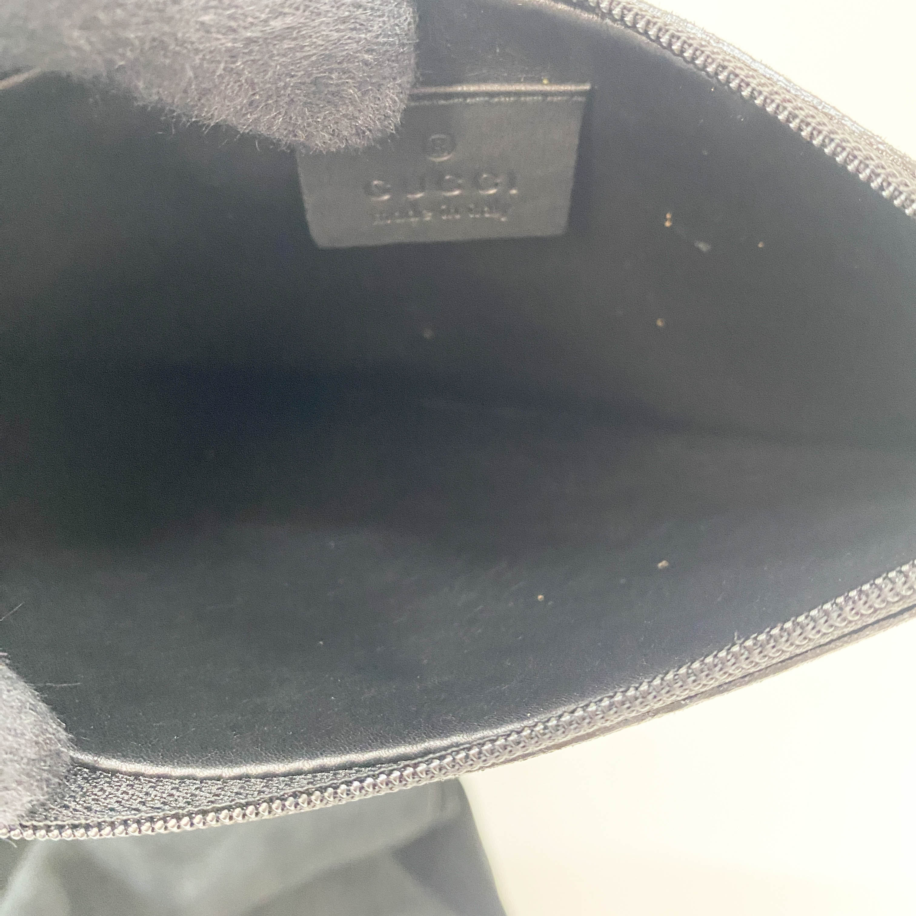 Black Suede Tote Bag