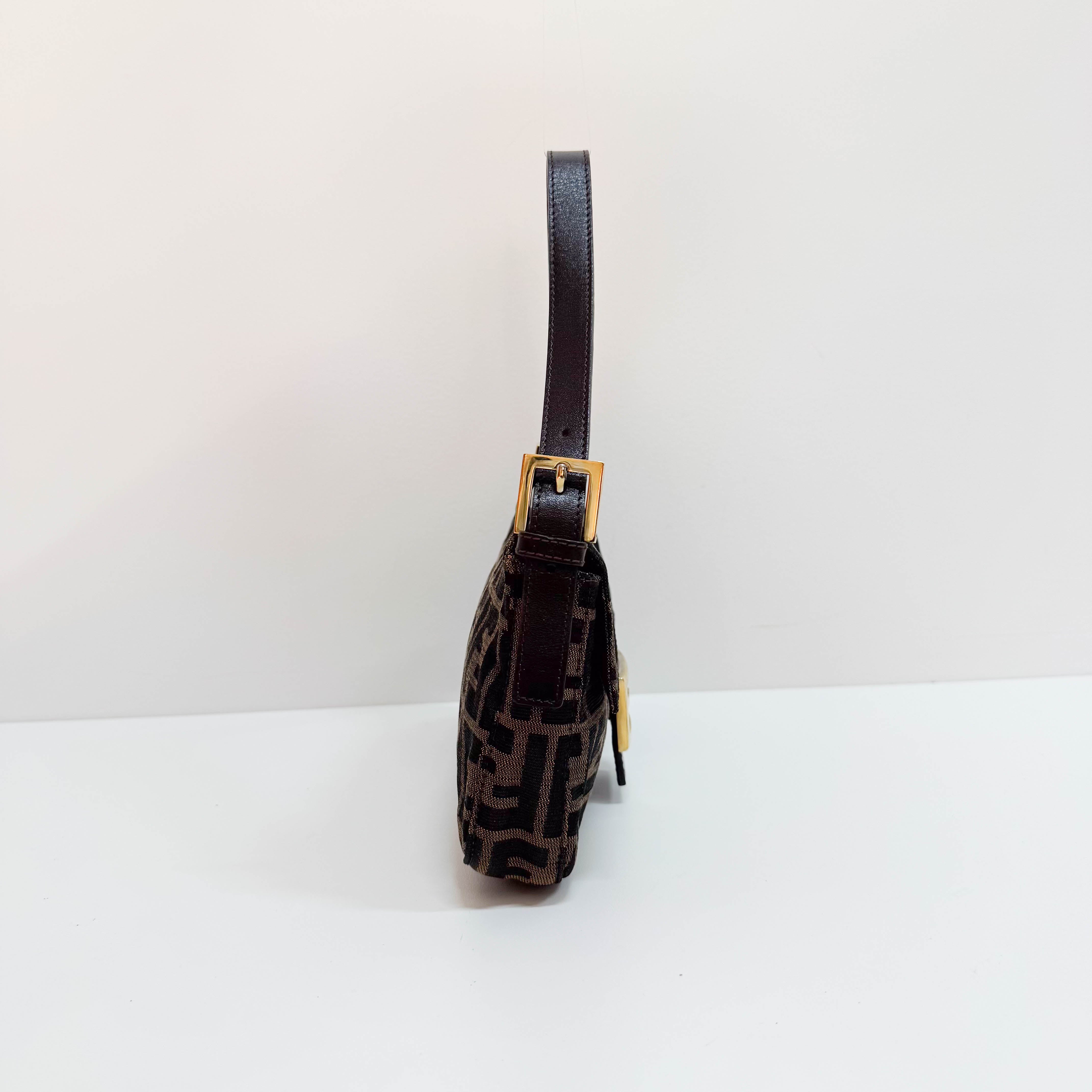 Baguette Zucca Shoulder Bag