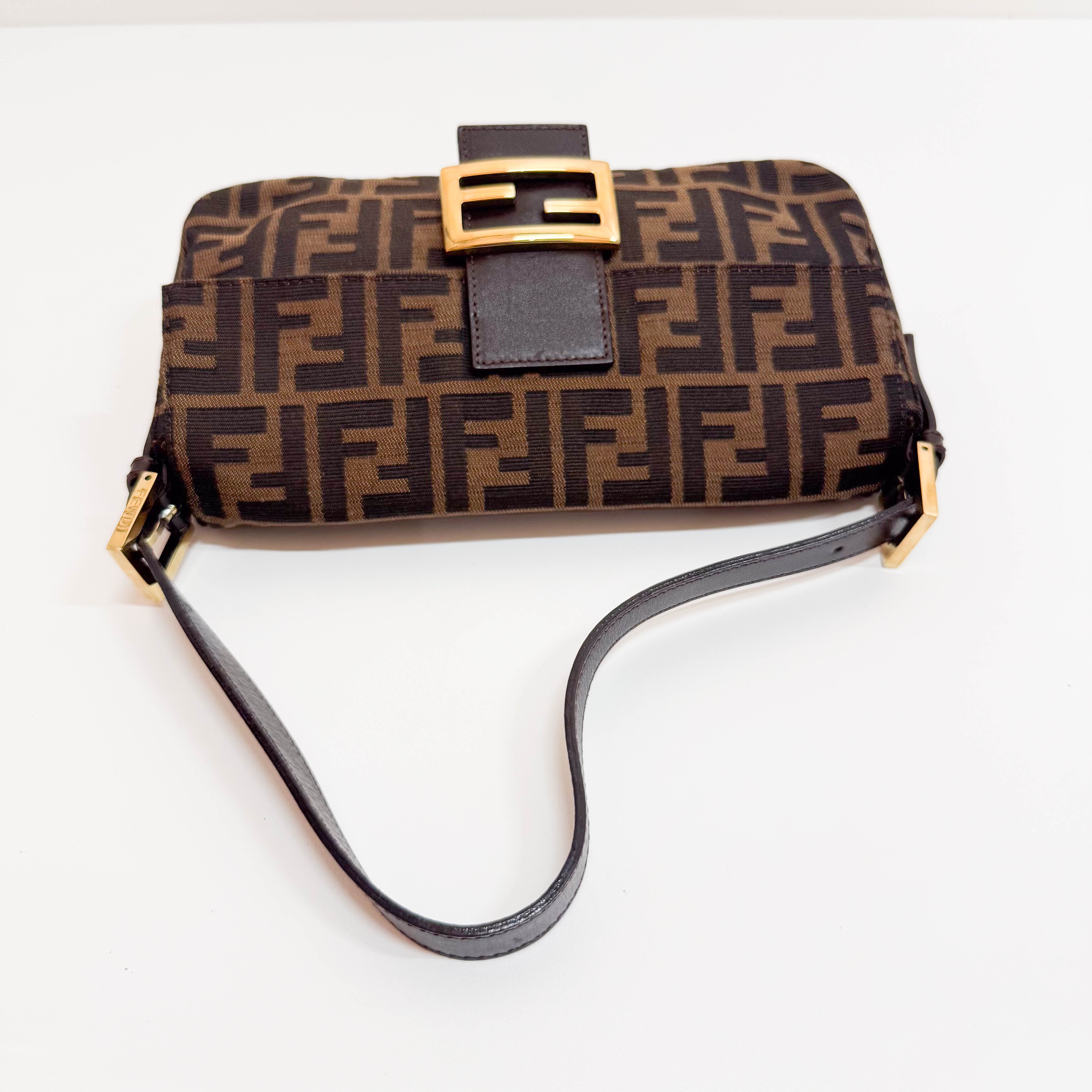 Baguette Zucca Shoulder Bag