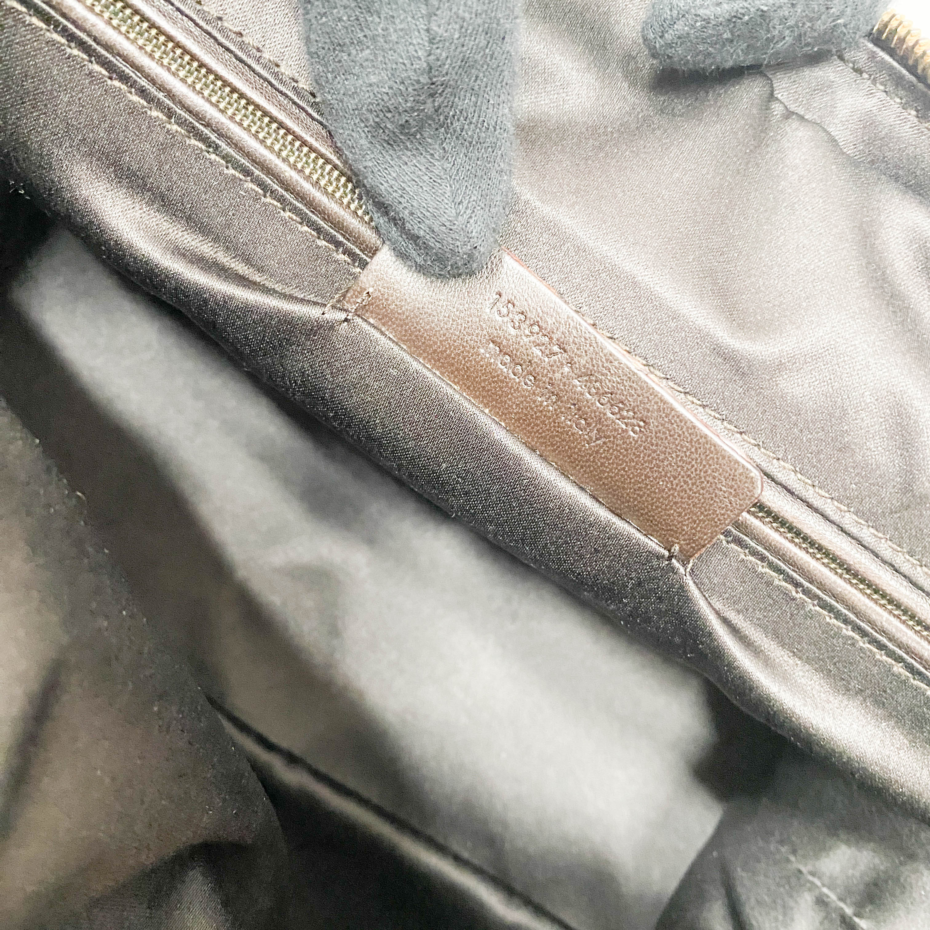 Muse Brown Calfskin Leather Two Way Bag