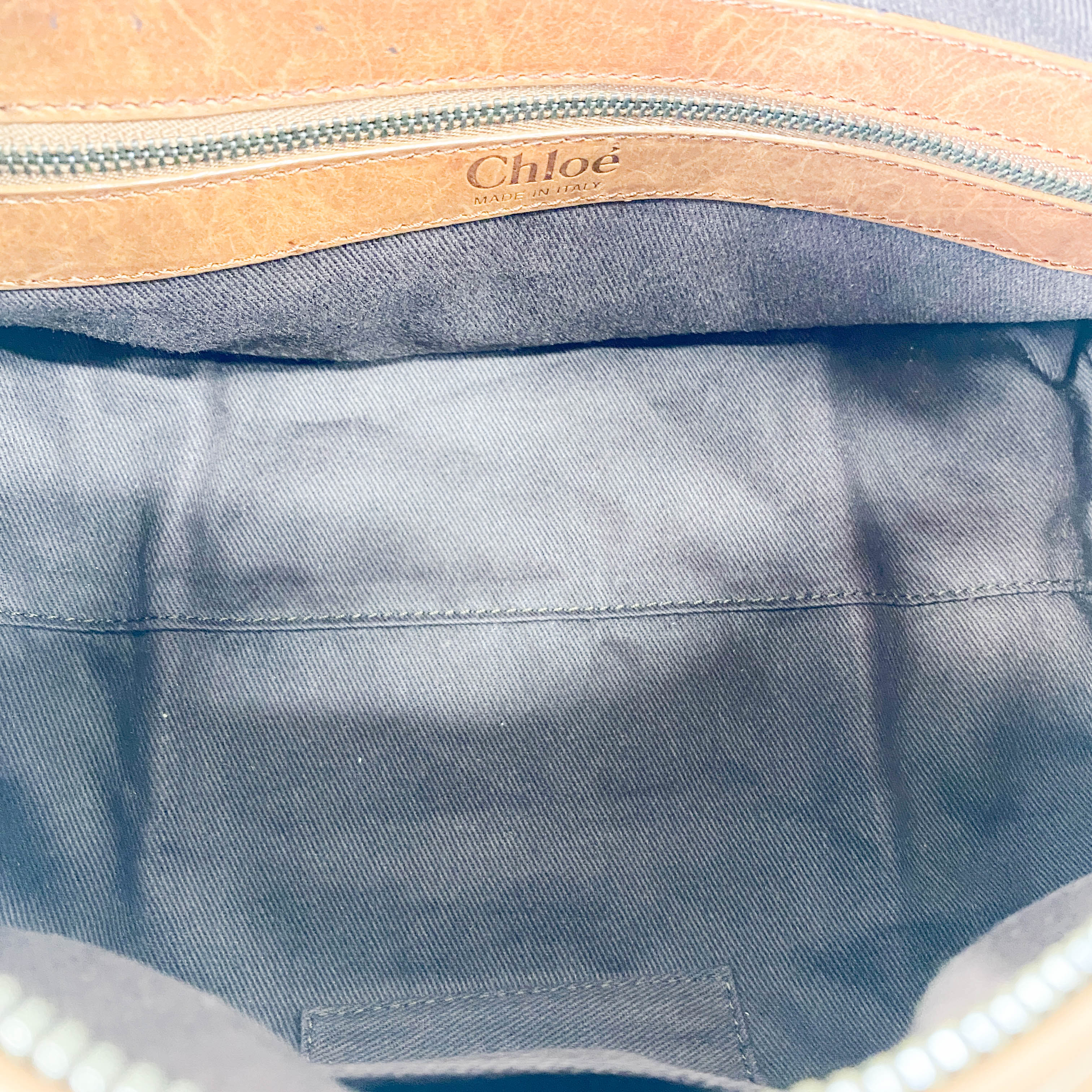 Silverado Bronze Python Embossed Leather Shoulder Bag