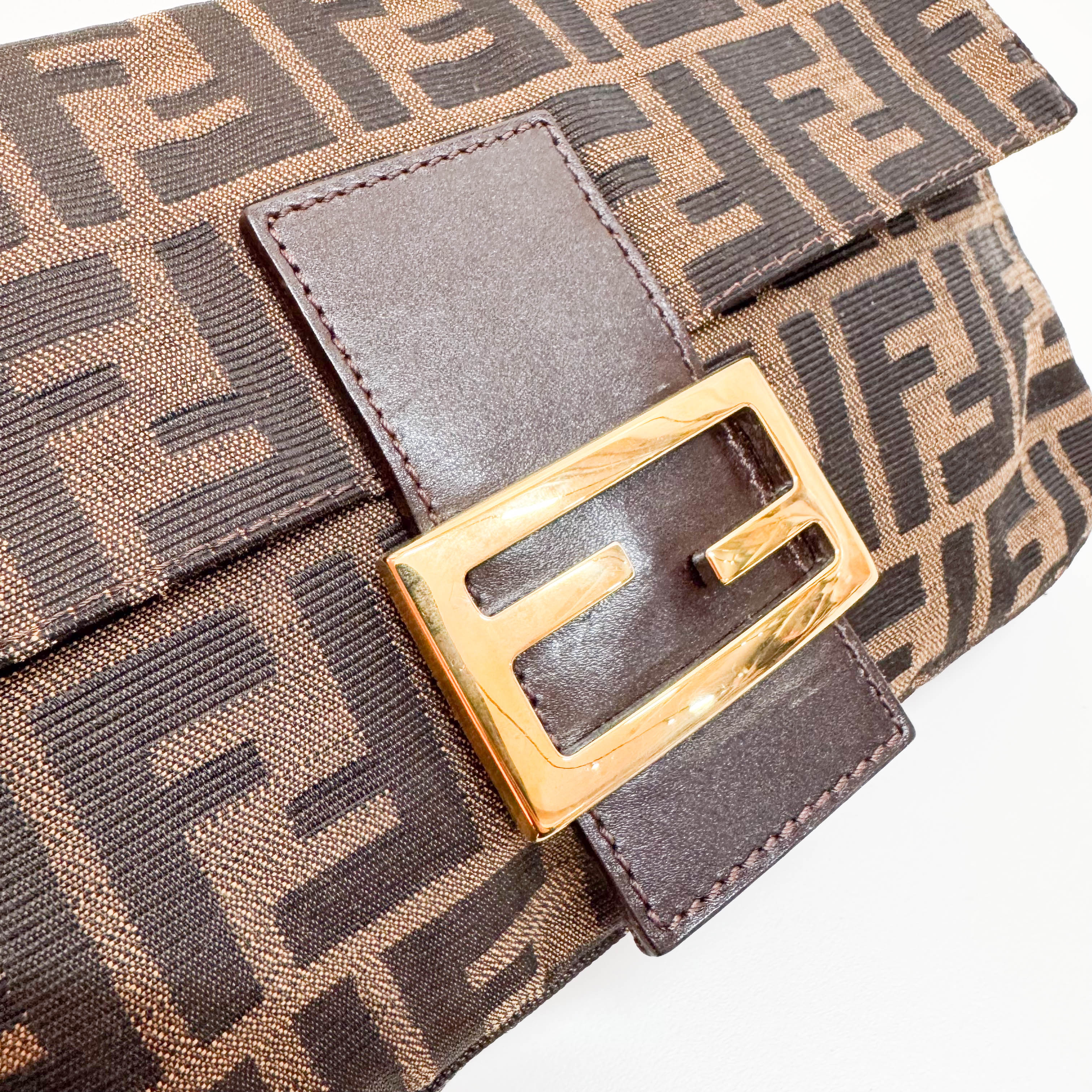 Baguette Zucca Shoulder Bag