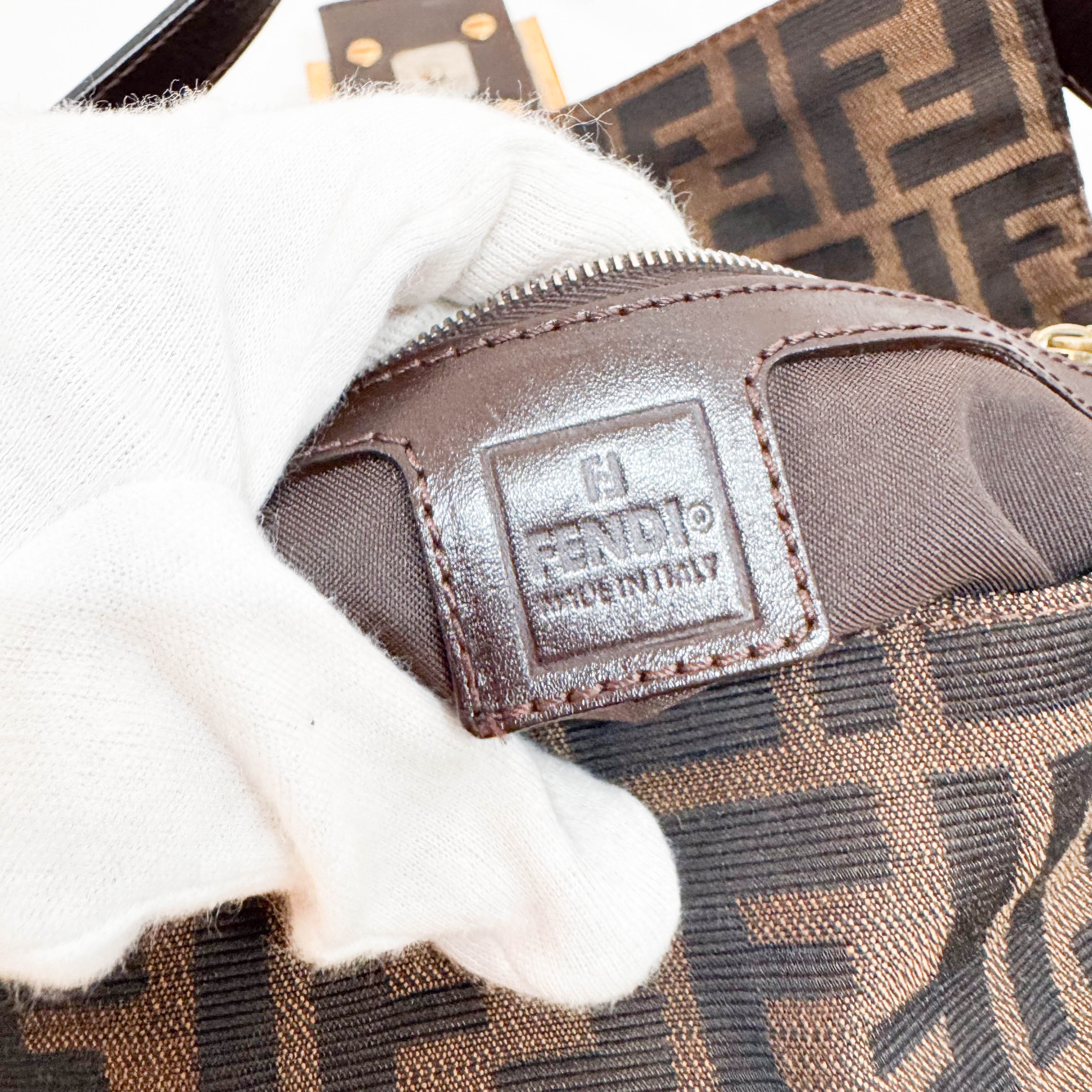 Baguette Zucca Shoulder Bag