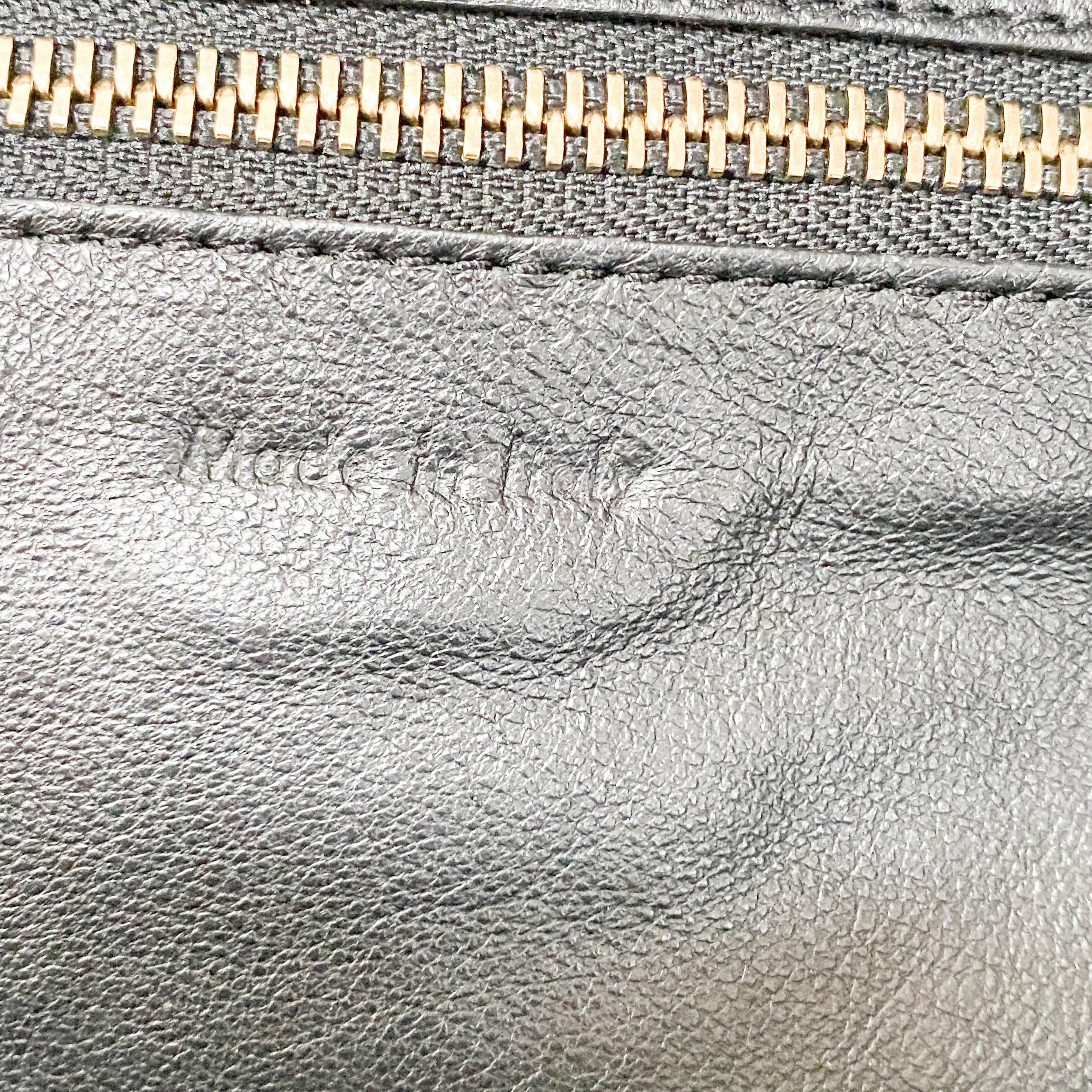 Luggage Denim/Leather Tote Bag