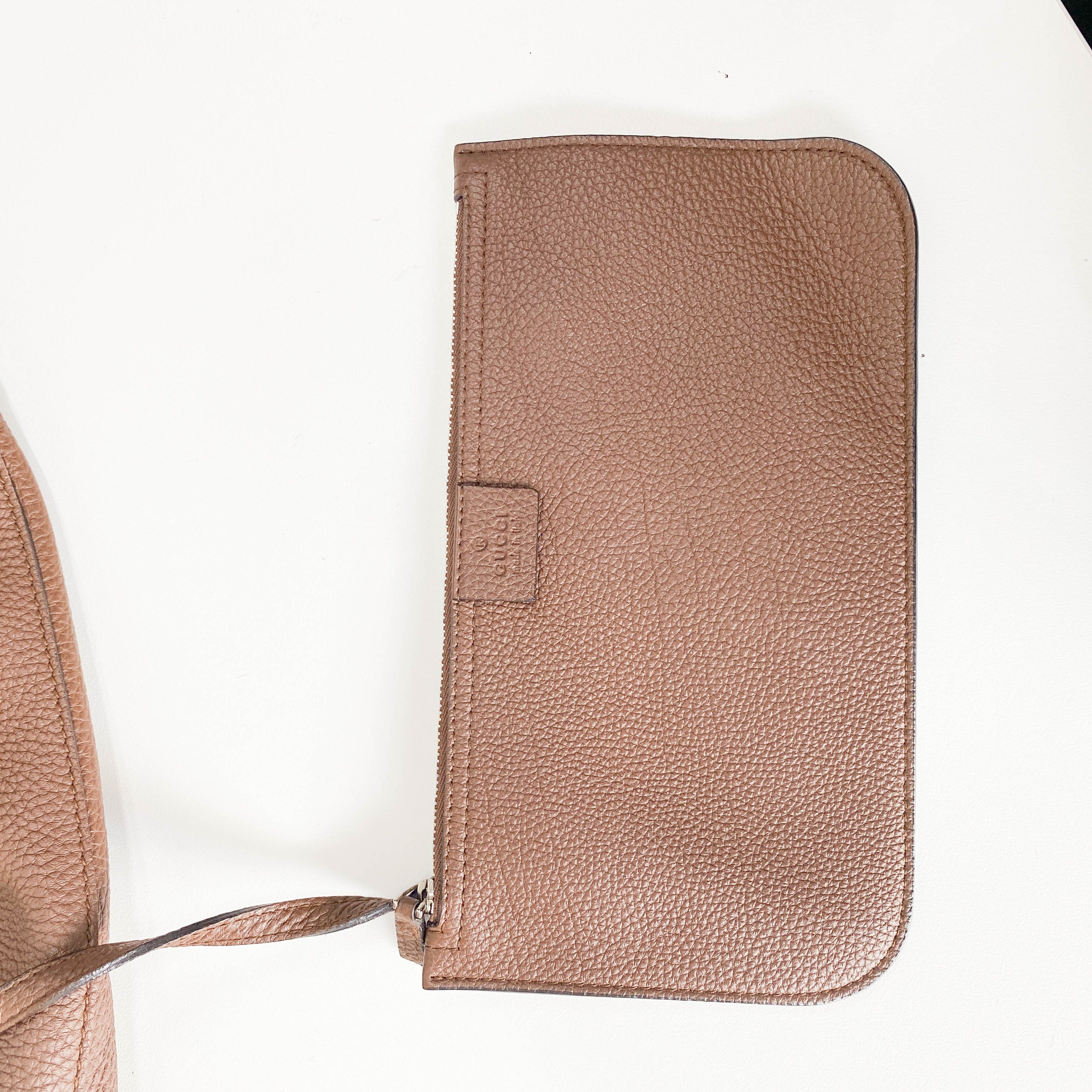 Jackie Brown Leather Hobo Shoulder Bag