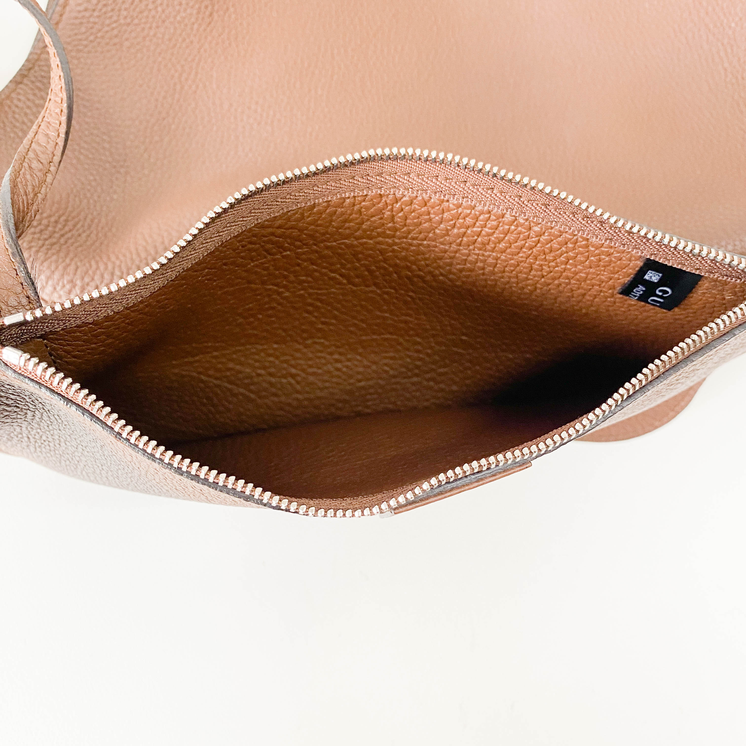 Jackie Brown Leather Hobo Shoulder Bag