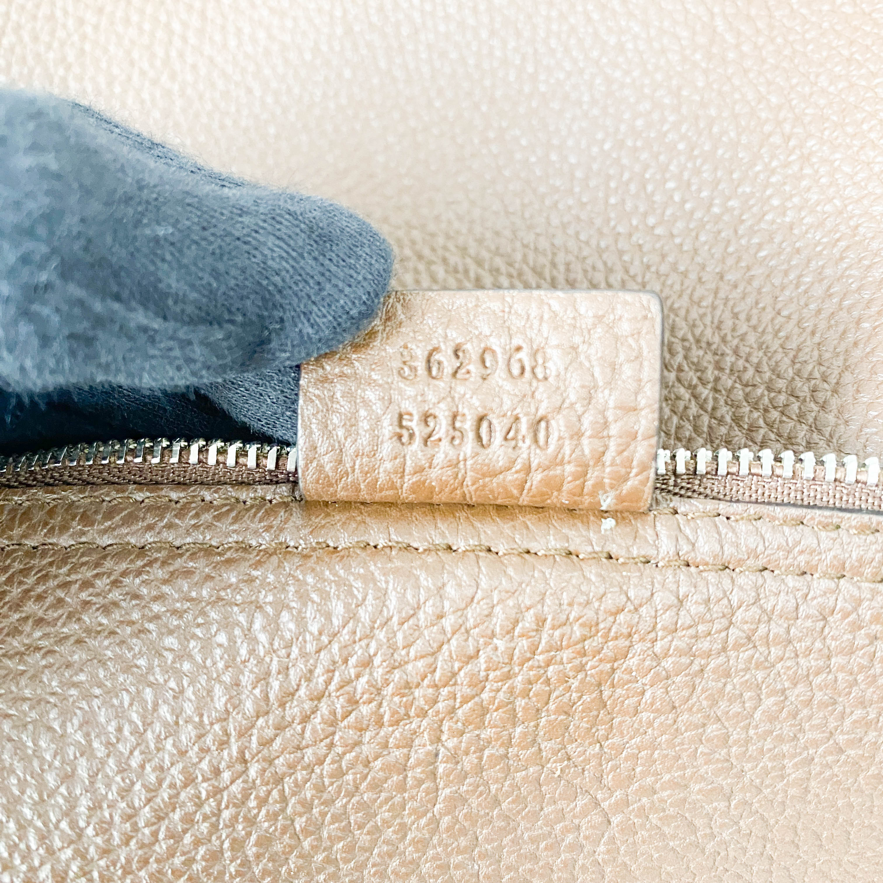 Jackie Brown Leather Hobo Shoulder Bag