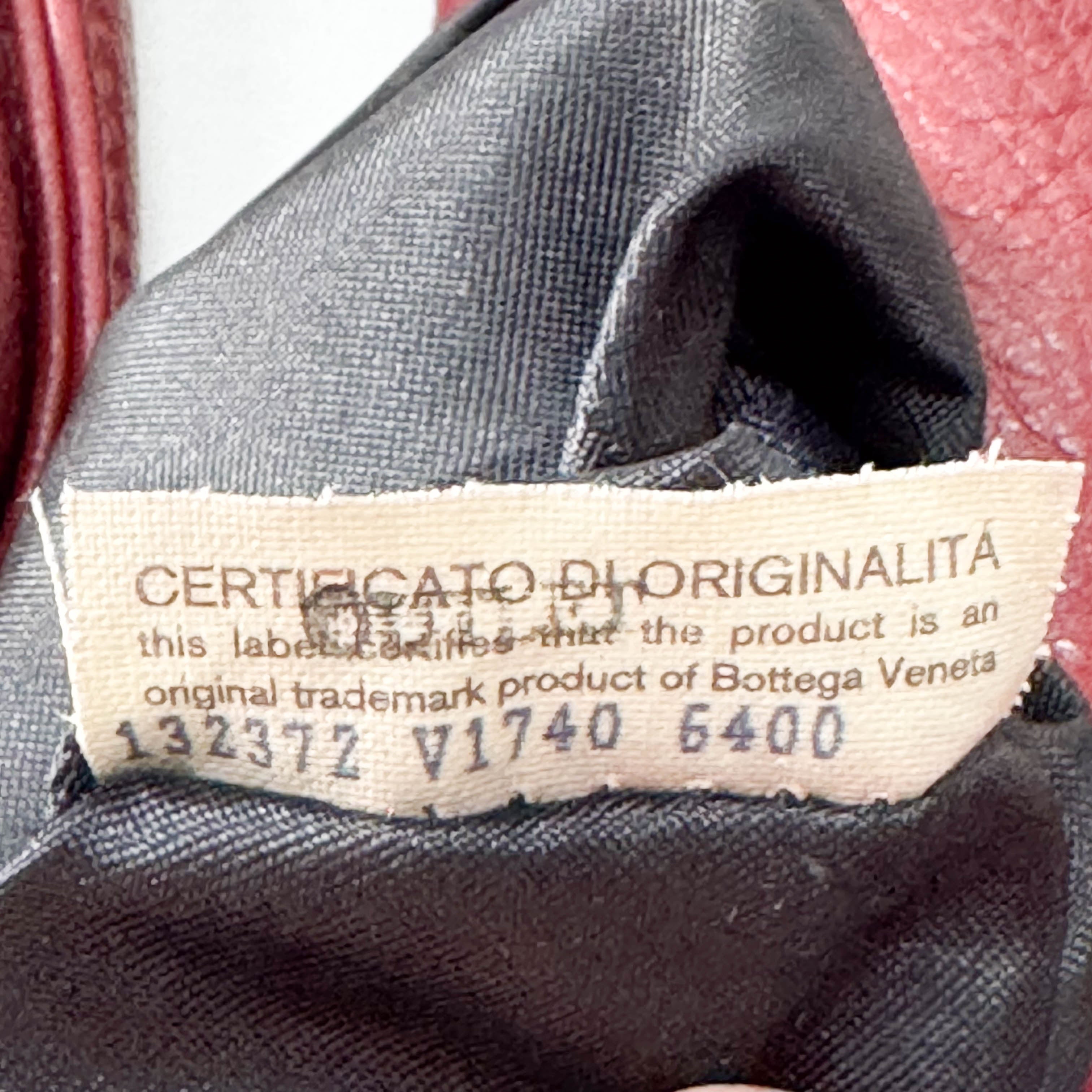 Red Leather Shoulder Bag