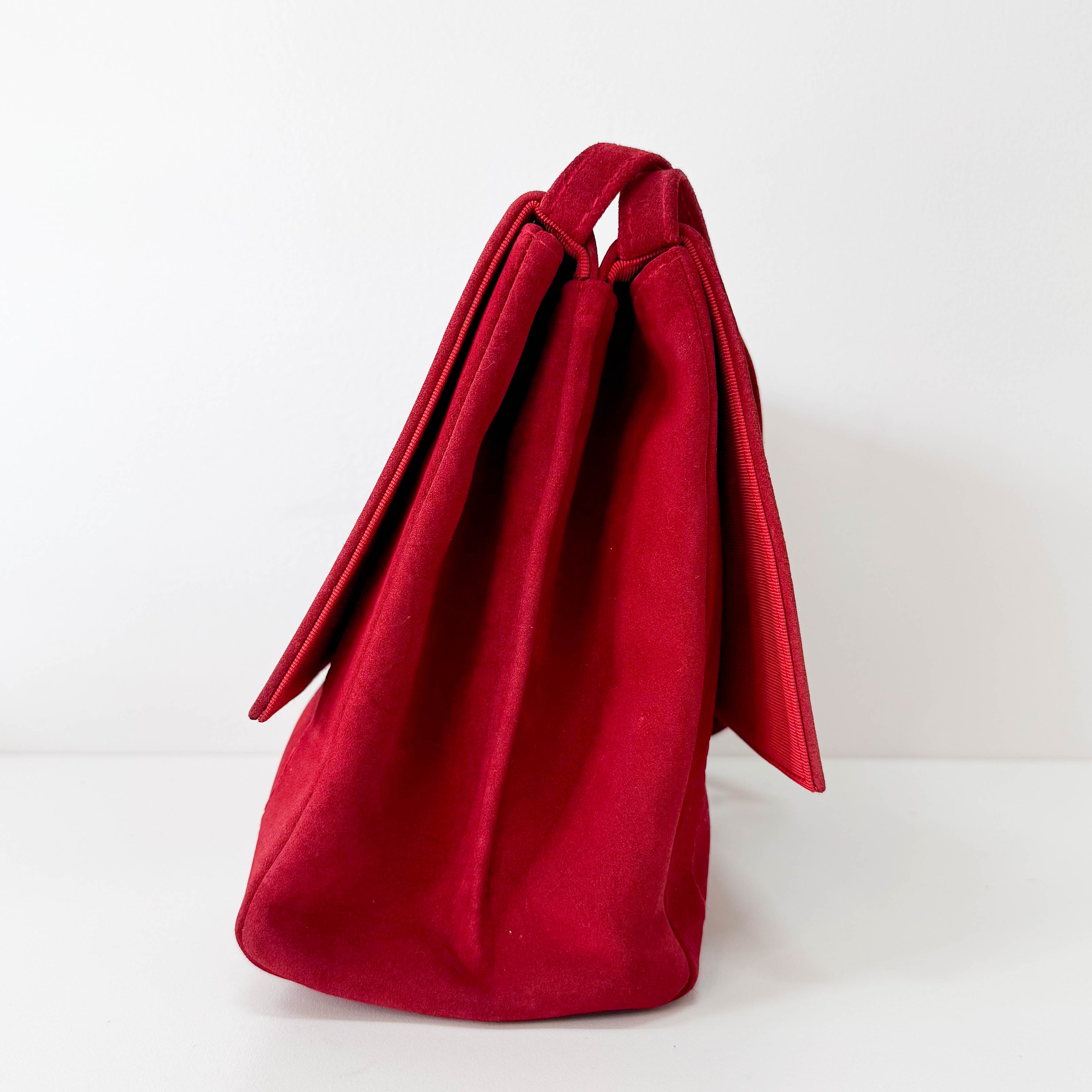 Double Belt Strap Flap Shoulder Bag