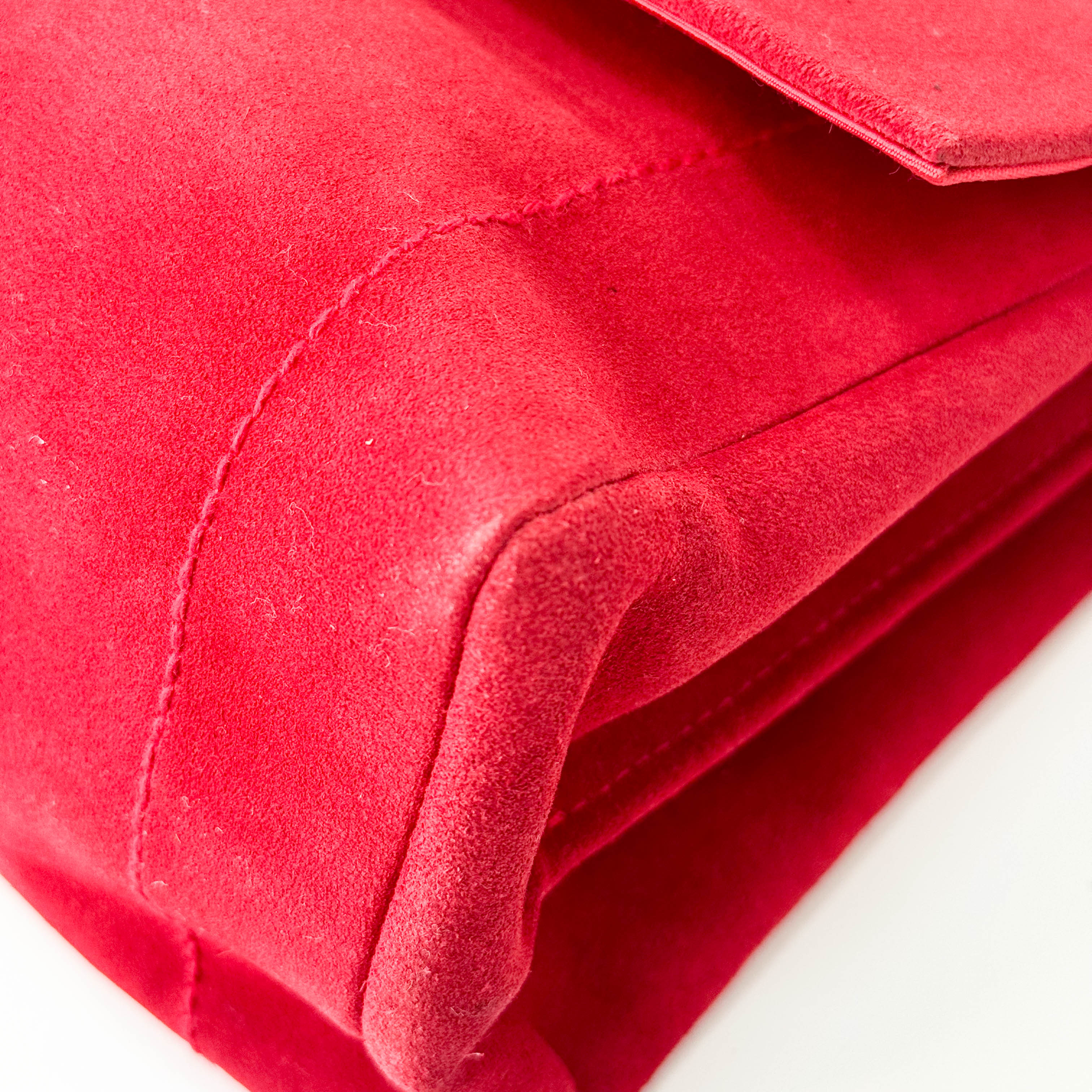 Double Belt Strap Flap Shoulder Bag