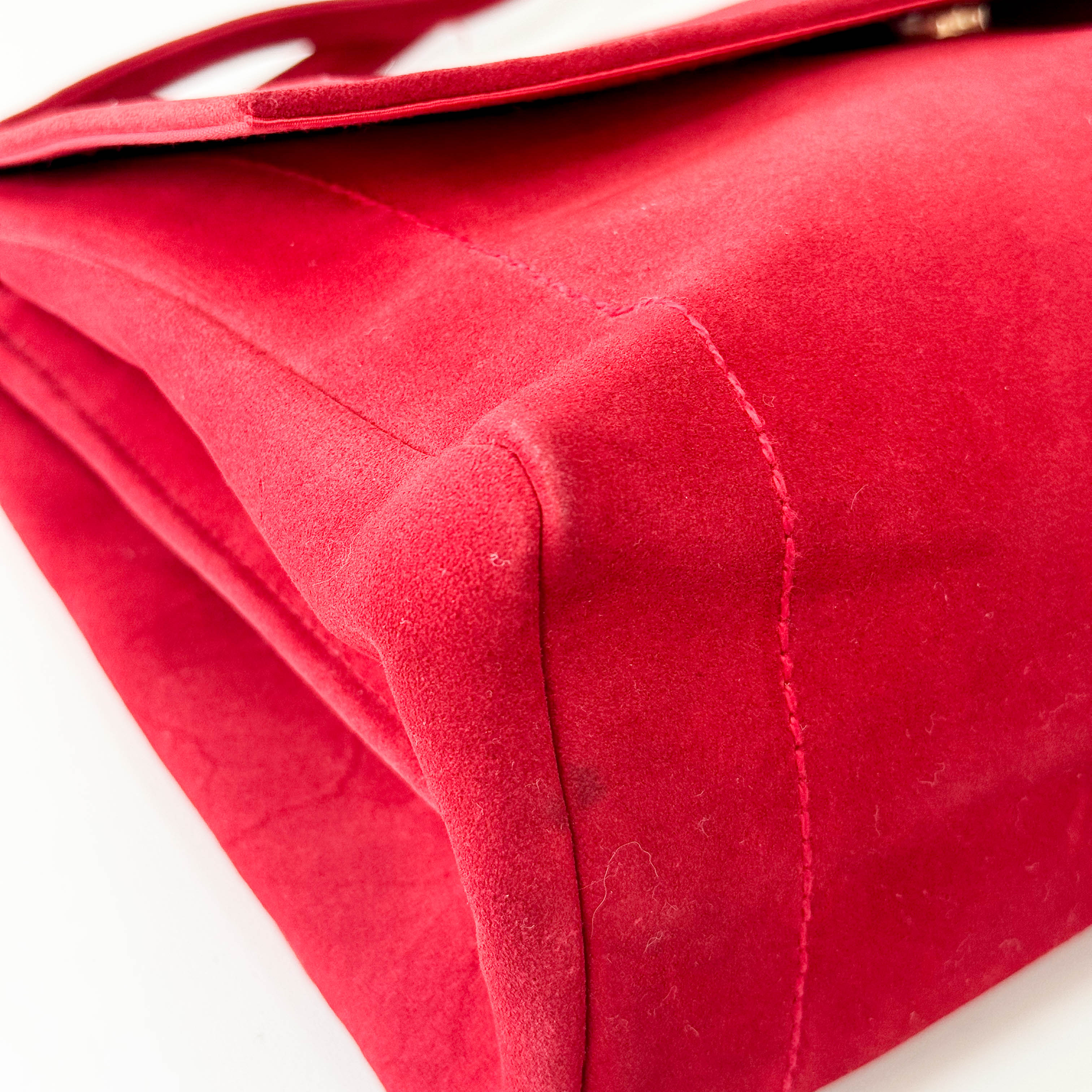 Double Belt Strap Flap Shoulder Bag