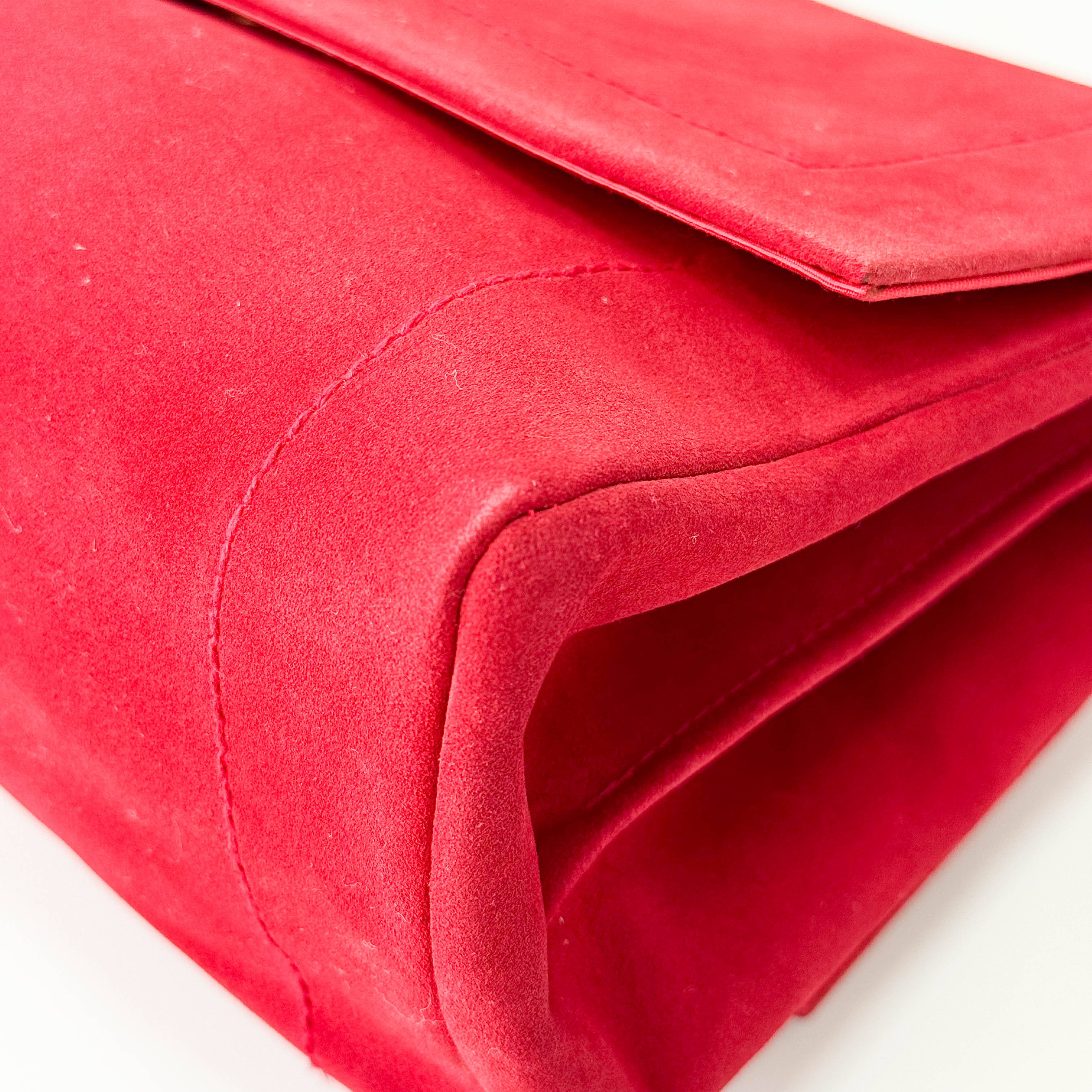 Double Belt Strap Flap Shoulder Bag