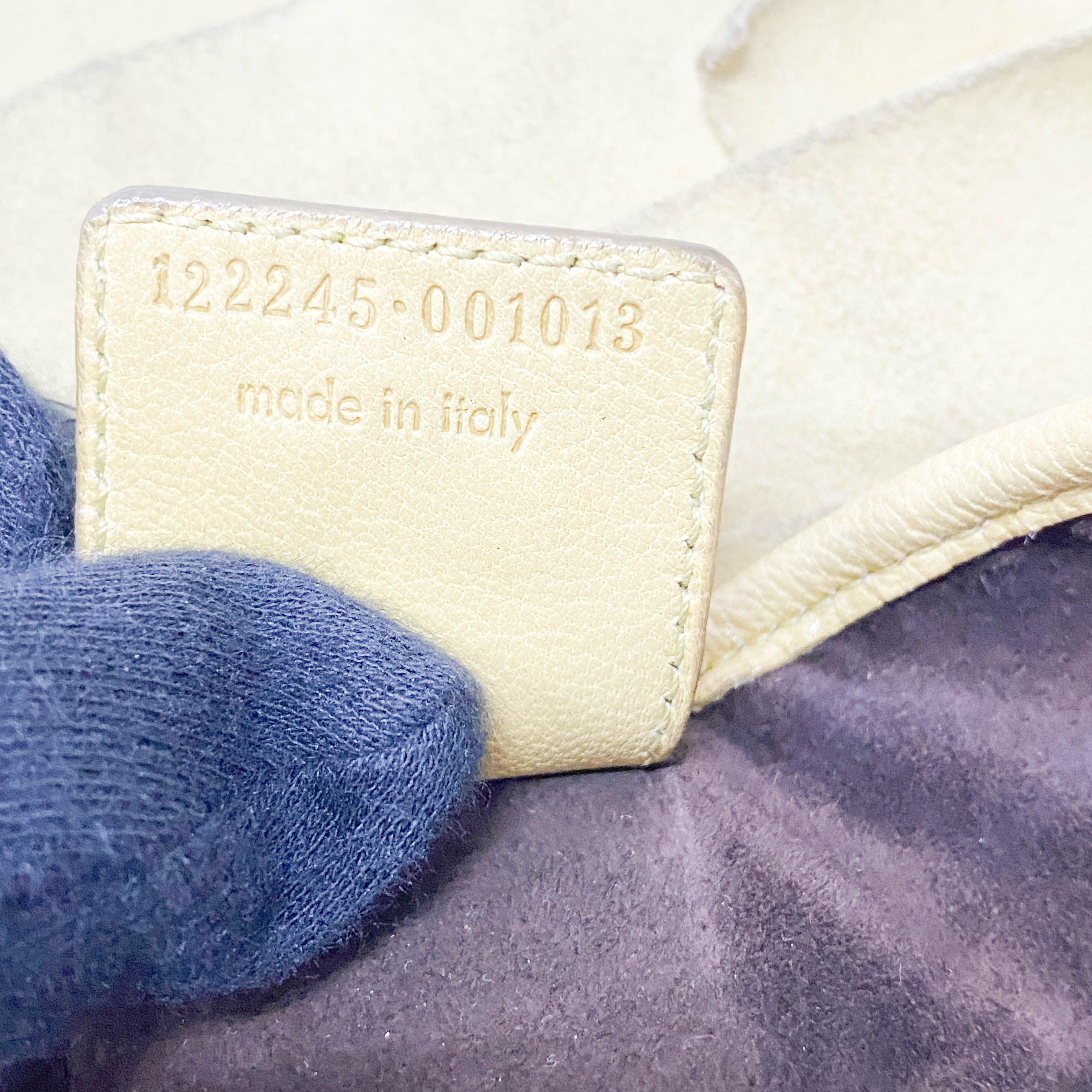 Sain-Tropez Yellow Suede Shoulder Bag