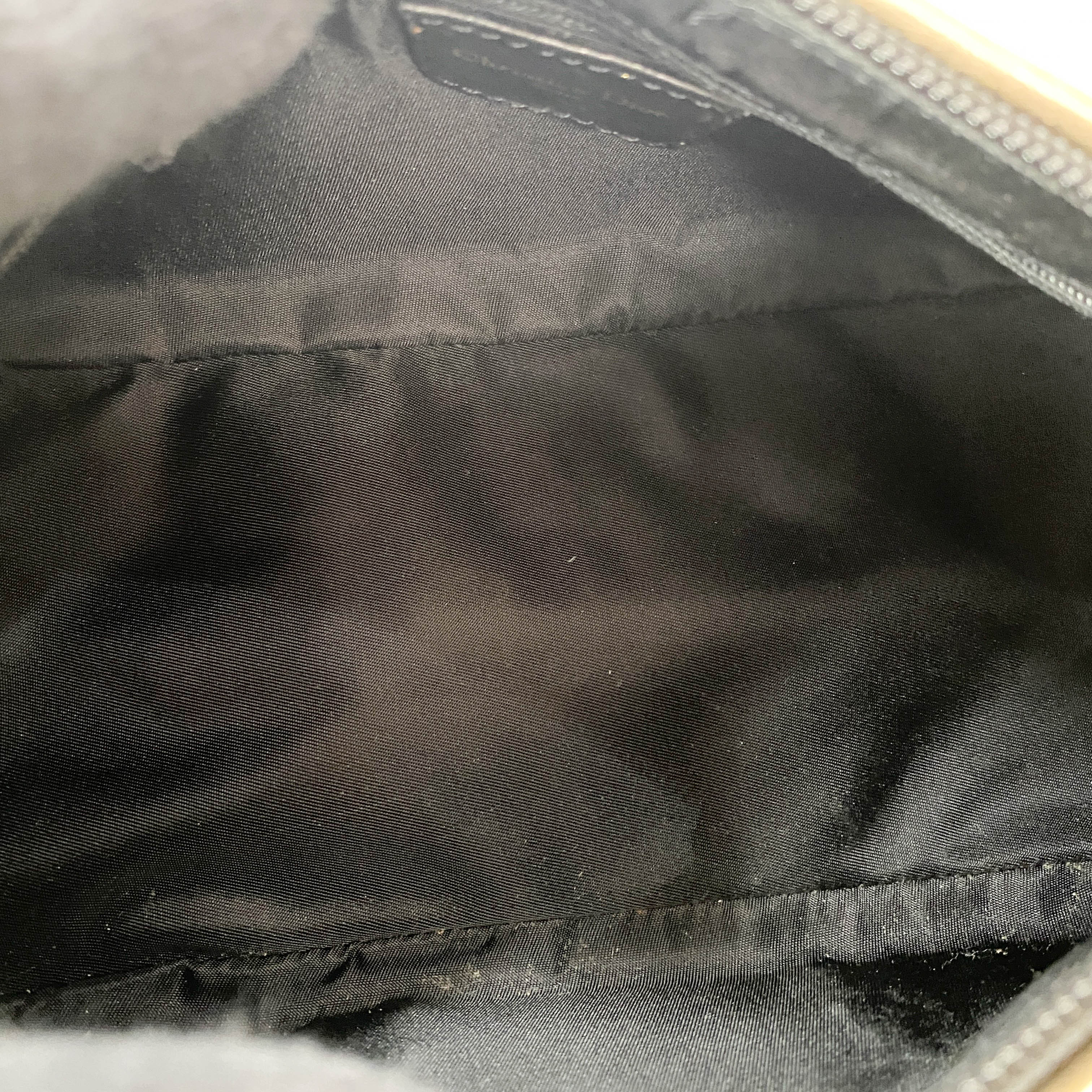 Denim Embroidered Cadillac Shoulder Bag