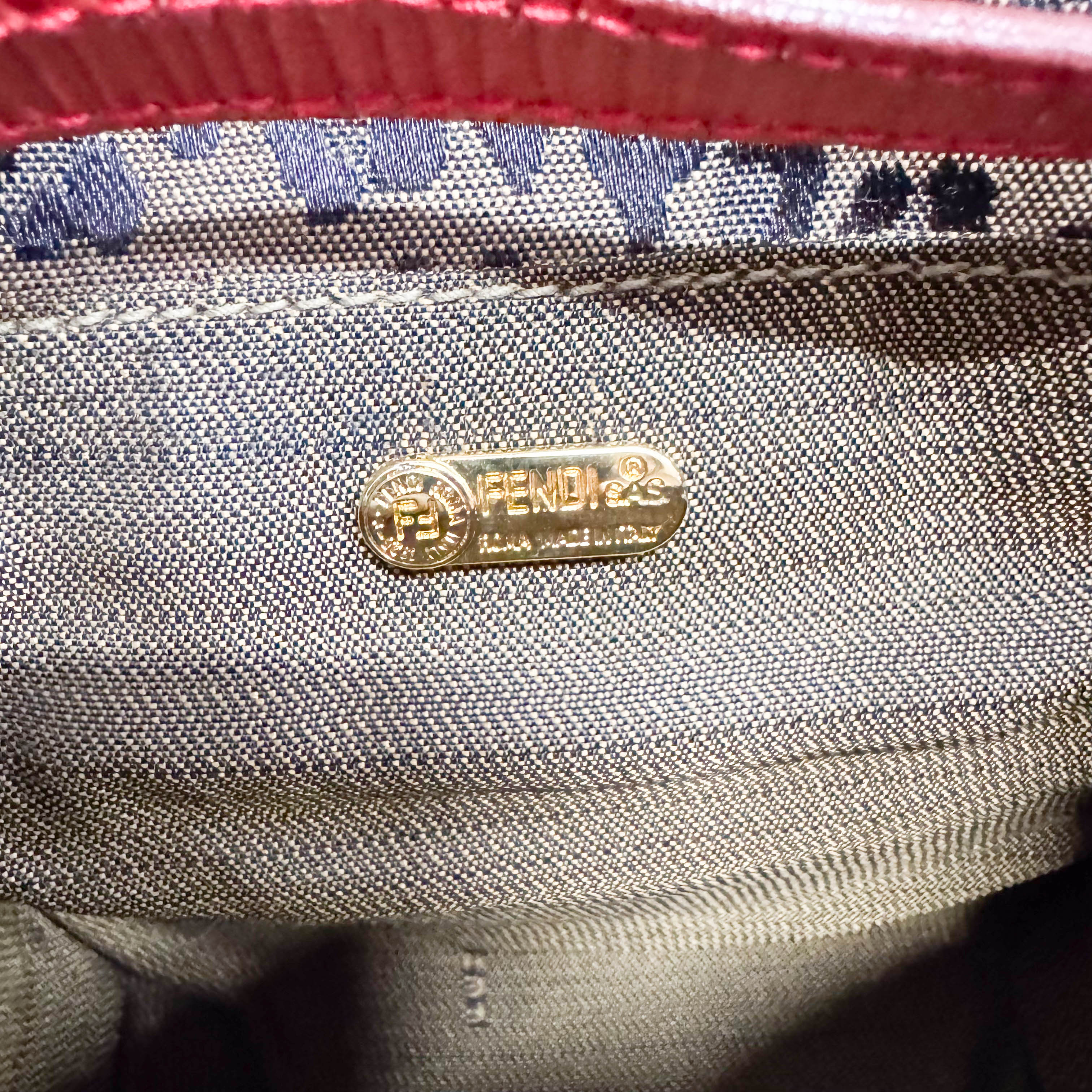 Brown Jaguar Print Canvas Mini Shoulder Bag