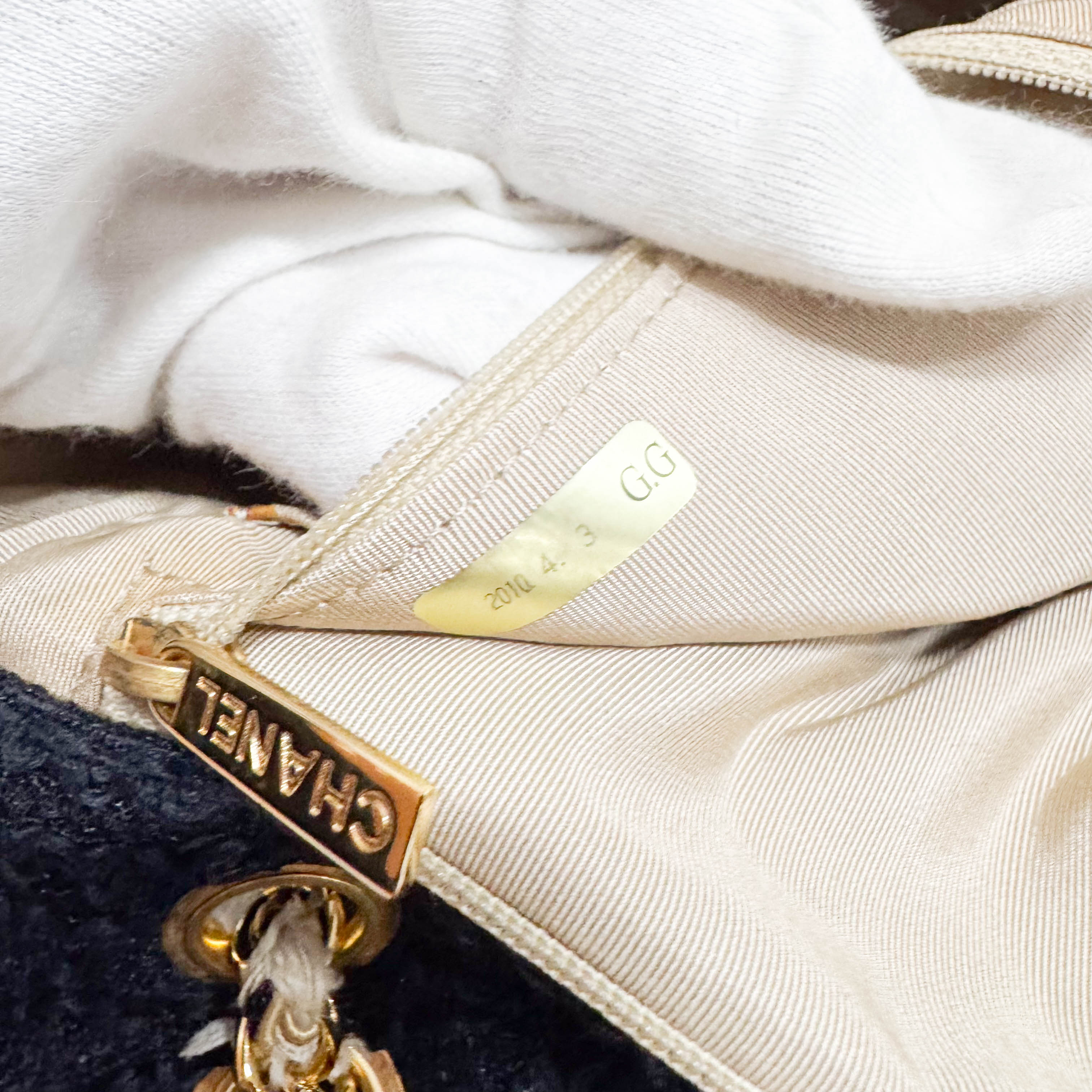 Timeless Classic Flap Black Tweed Matelasse Shoulder Bag