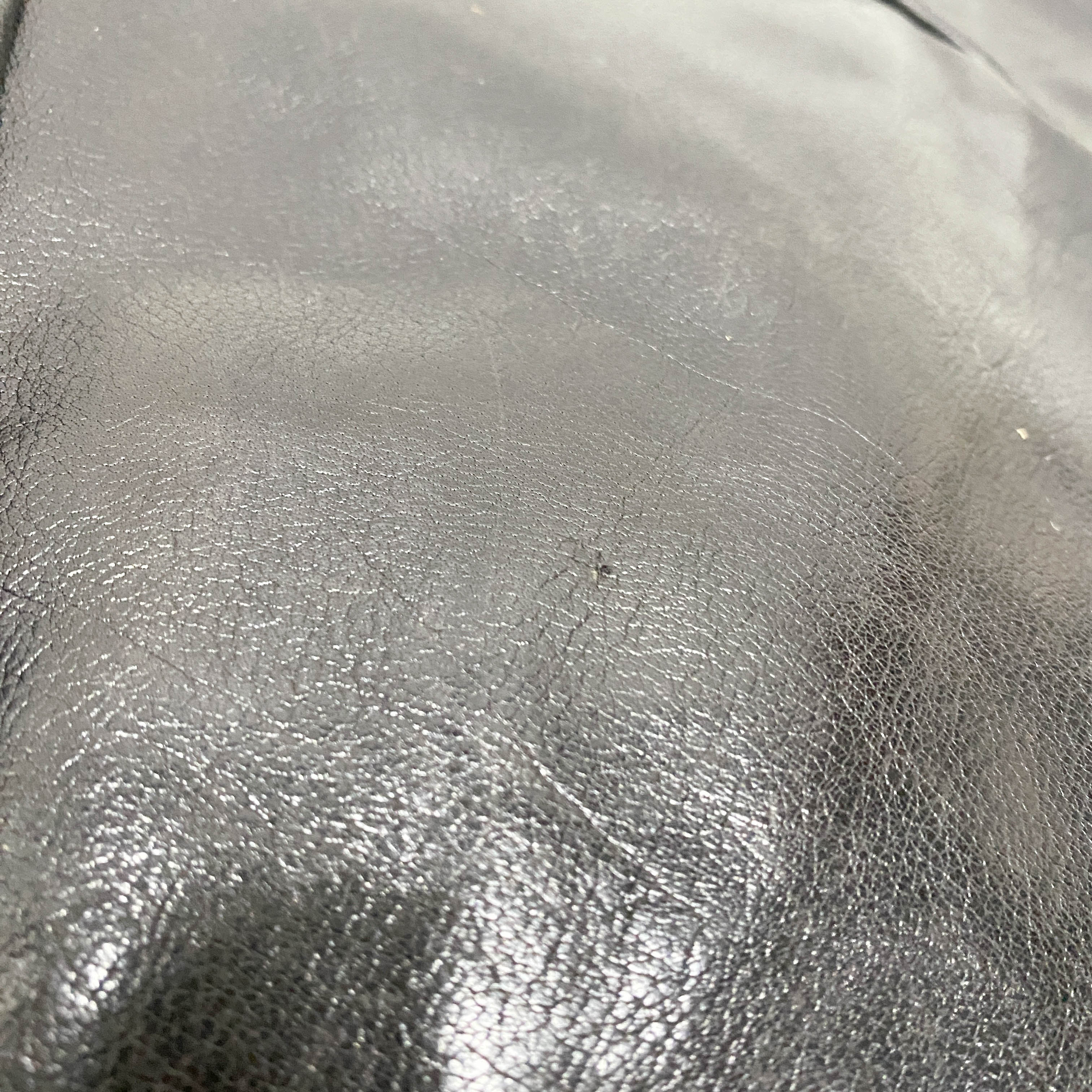 Mombasa Black Leather with YSL Studs Detail