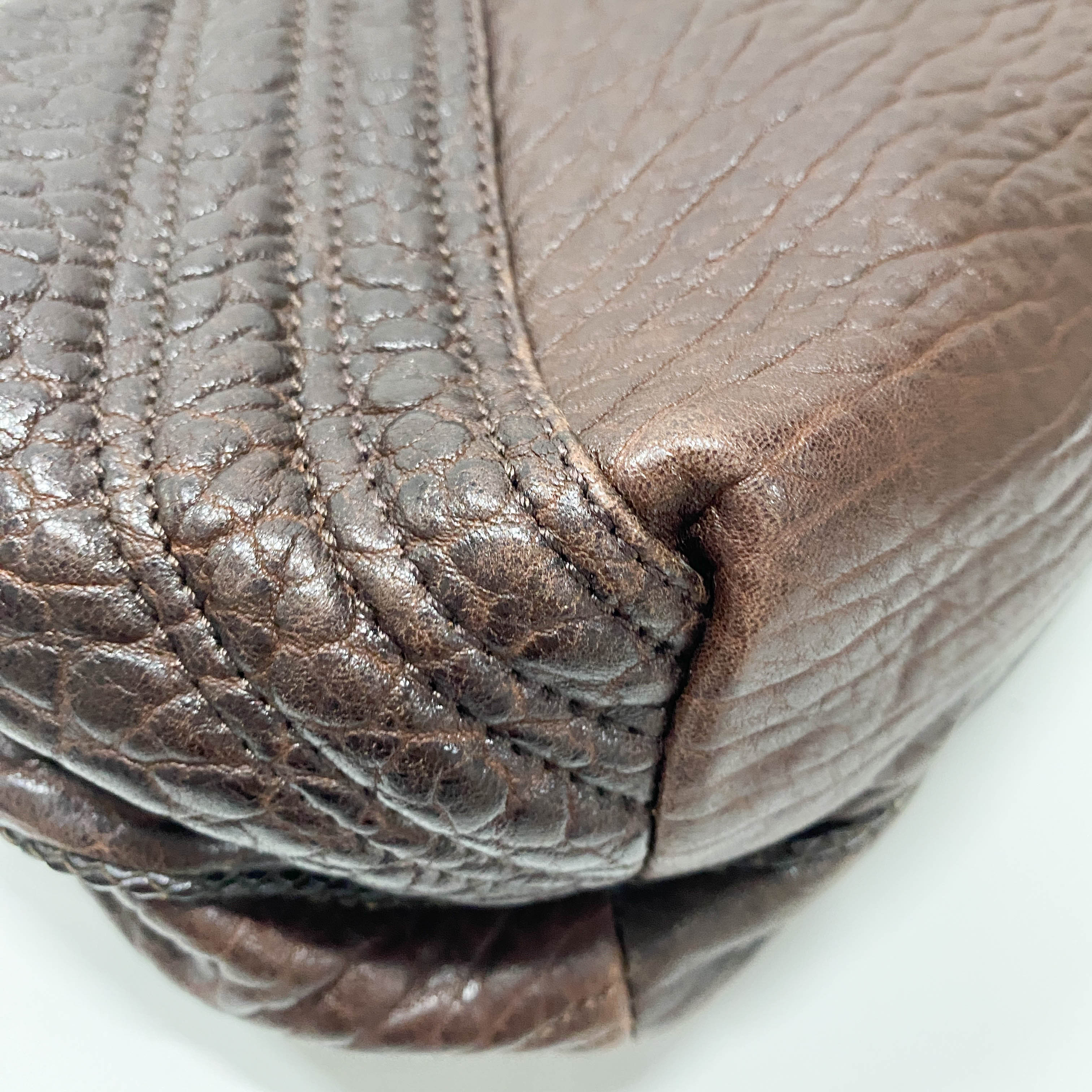 Spy Handbag in Brown Leather