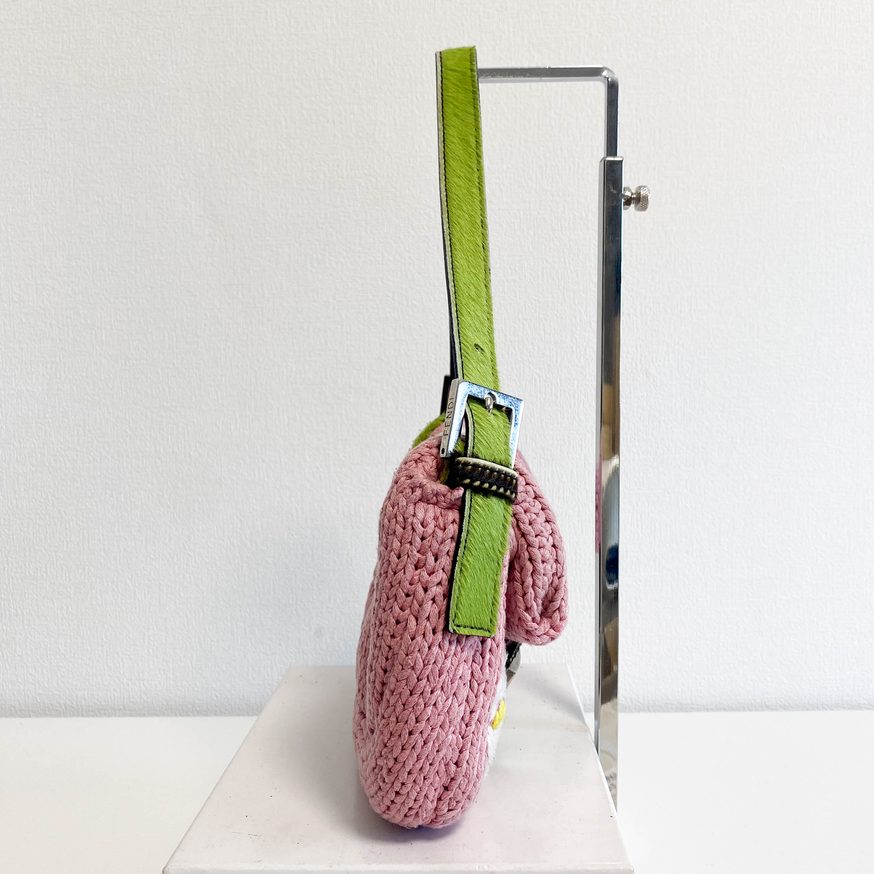 Baguette Pink Floral Knit