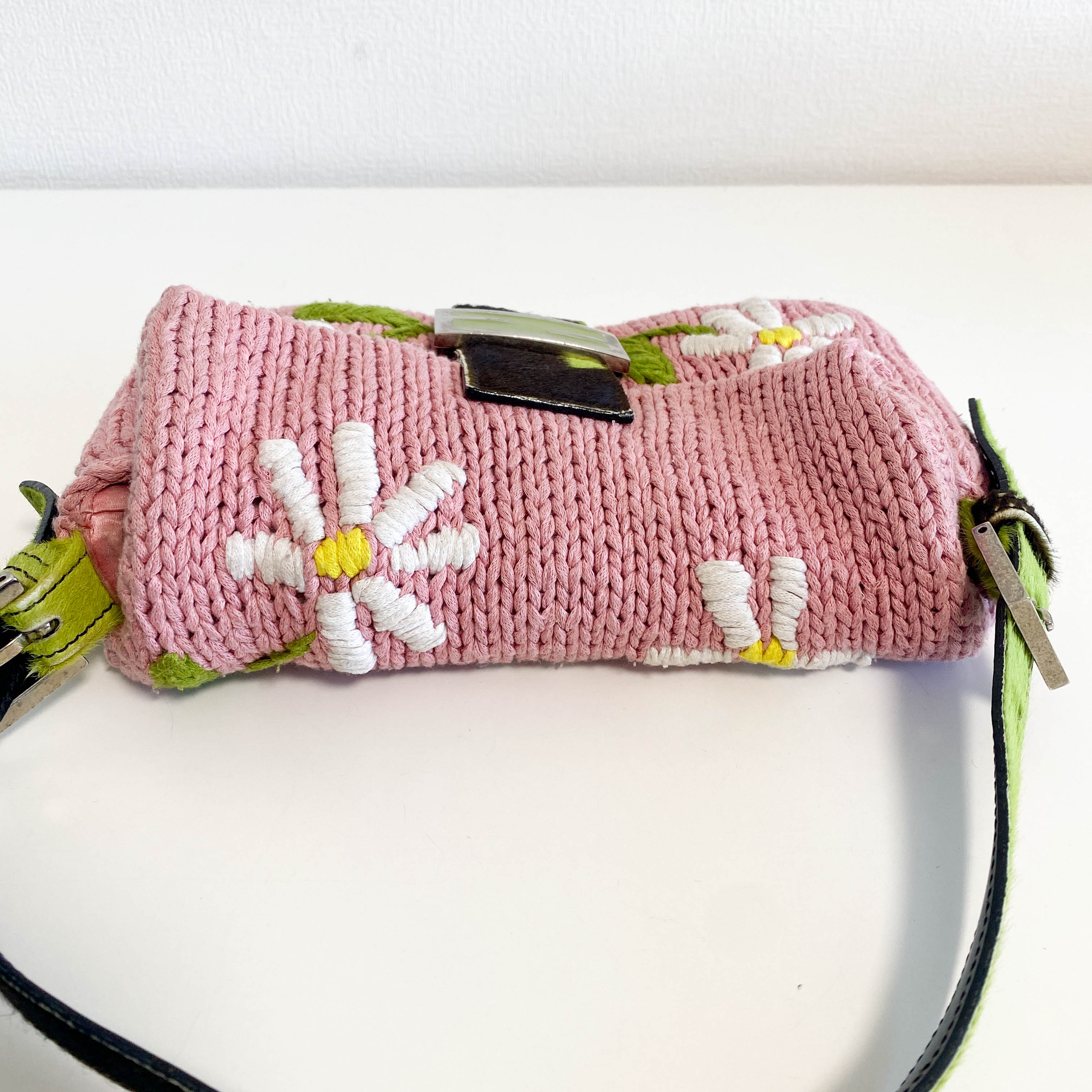 Baguette Pink Floral Knit