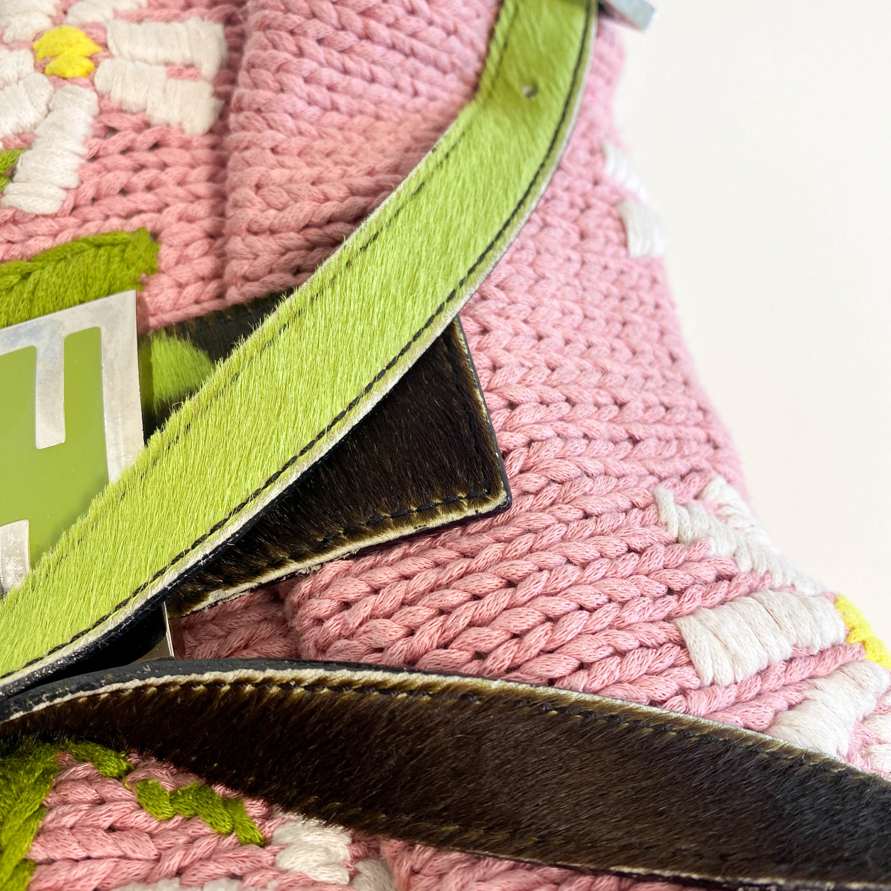 Baguette Pink Floral Knit