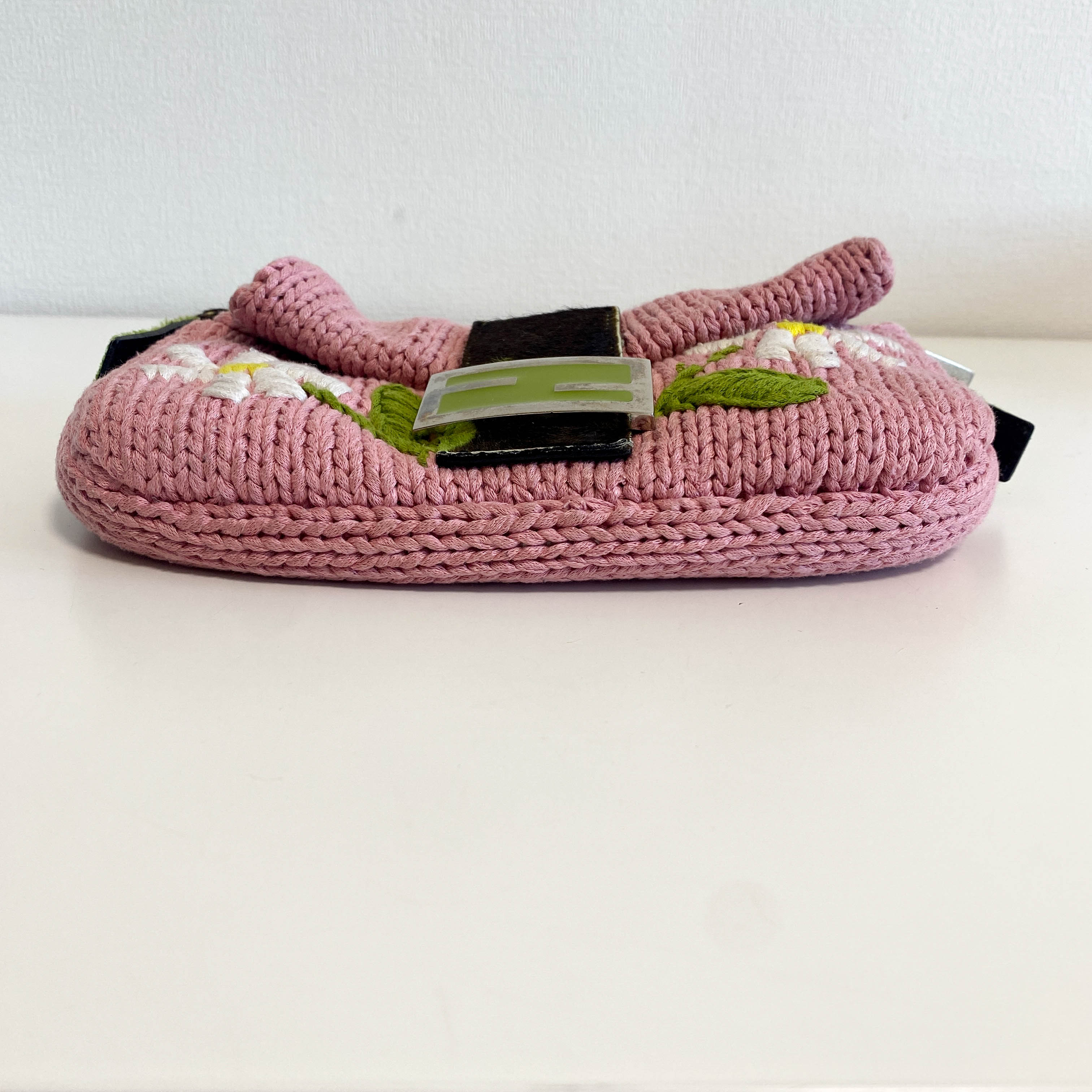 Baguette Pink Floral Knit