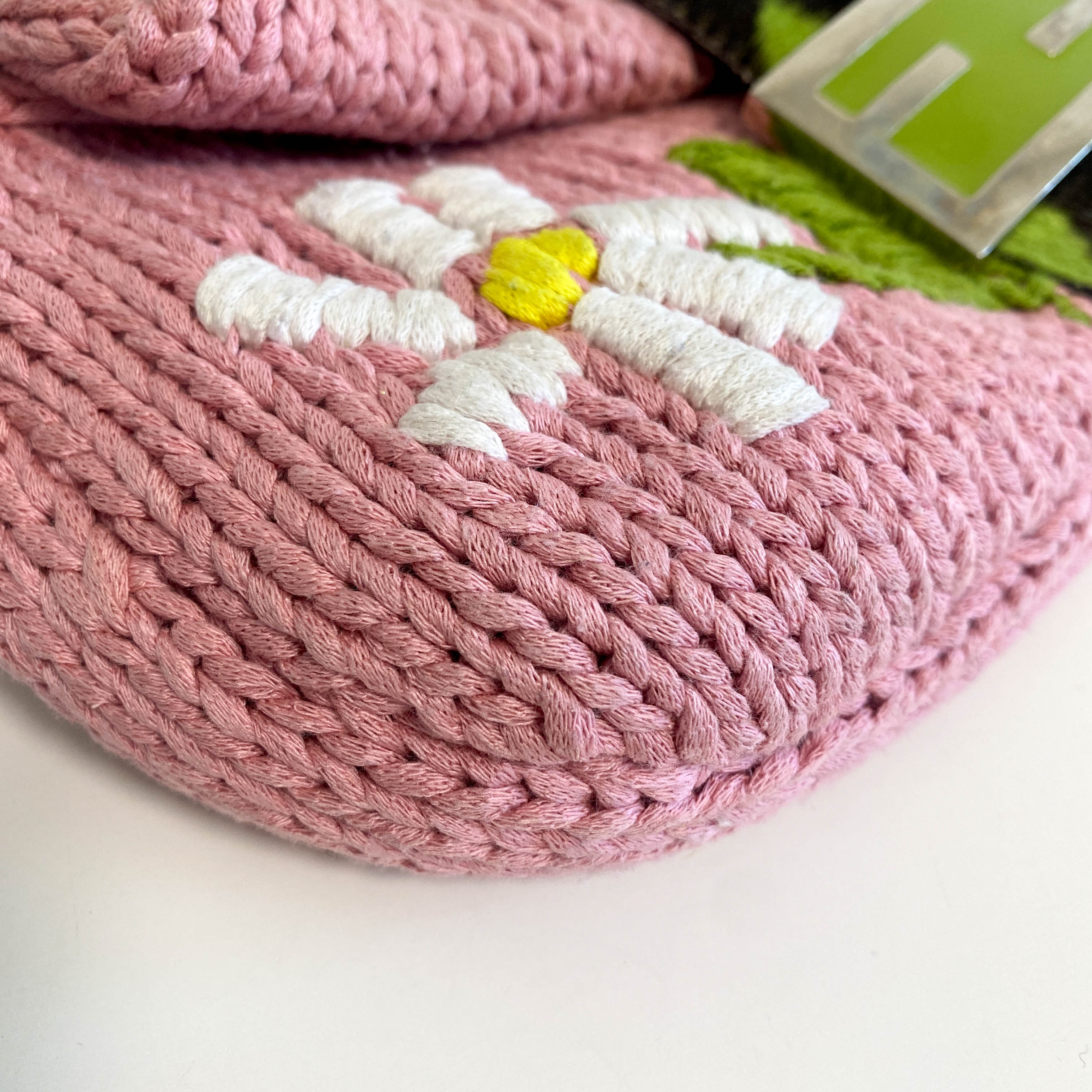 Baguette Pink Floral Knit