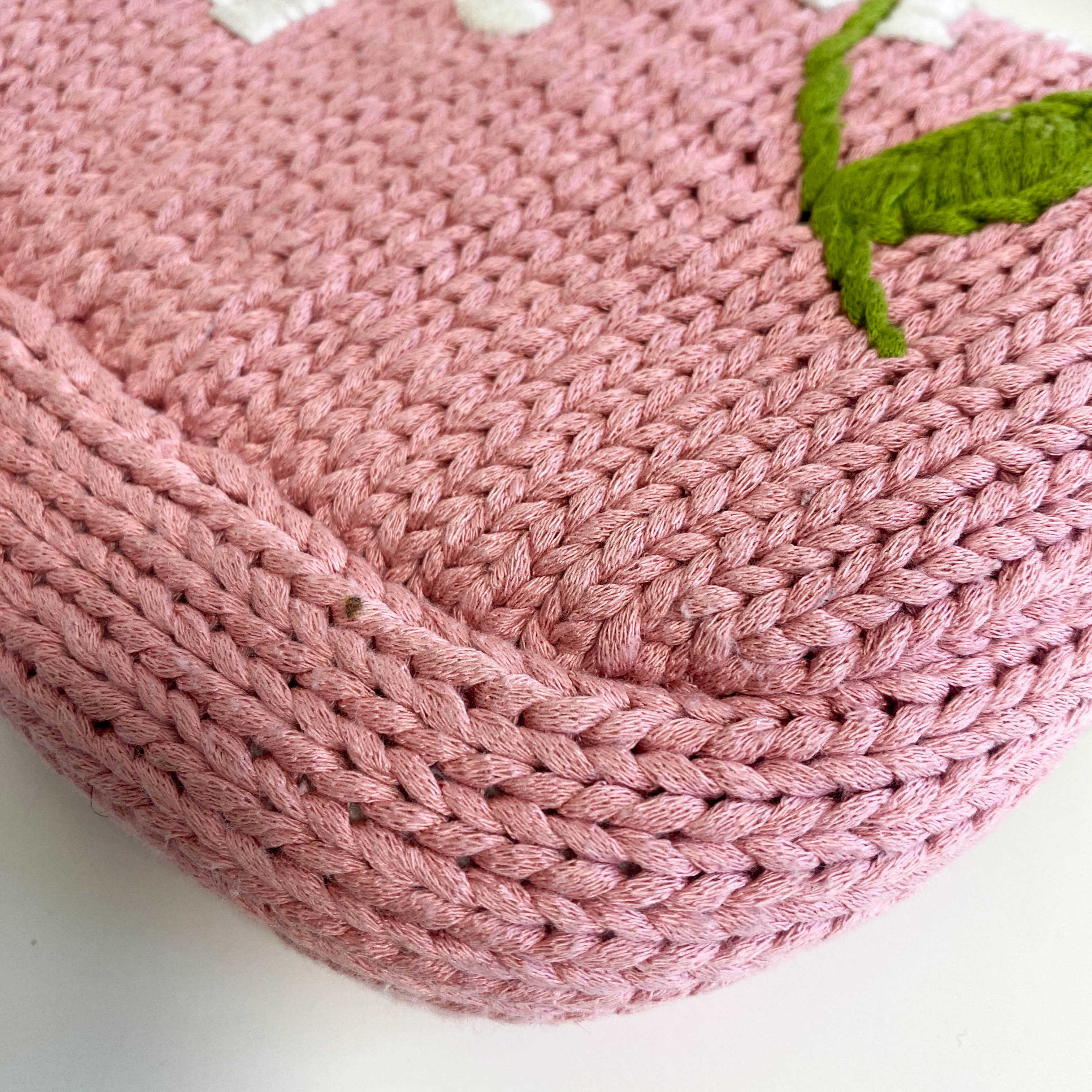 Baguette Pink Floral Knit