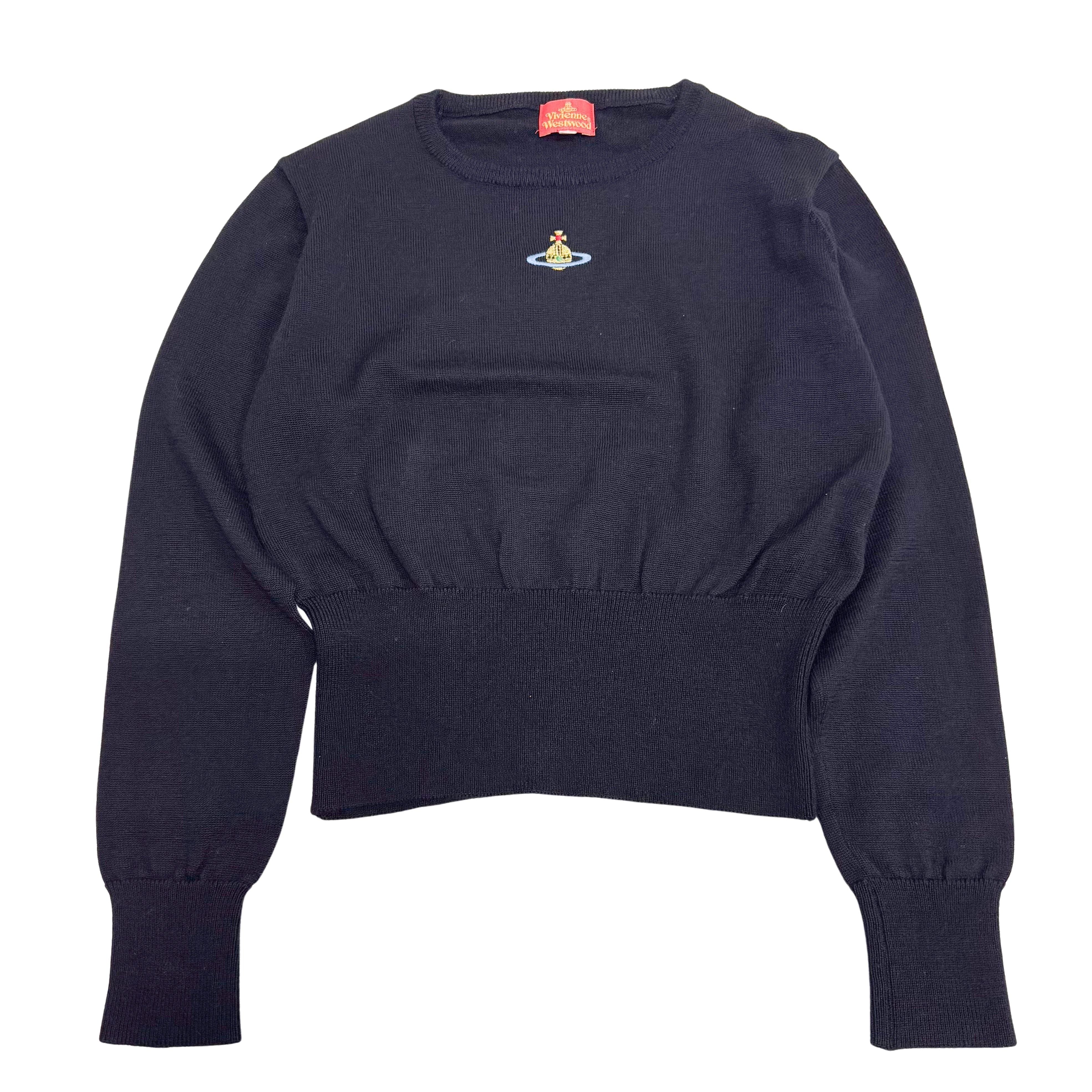 Size 42 Black Rayon Sweater