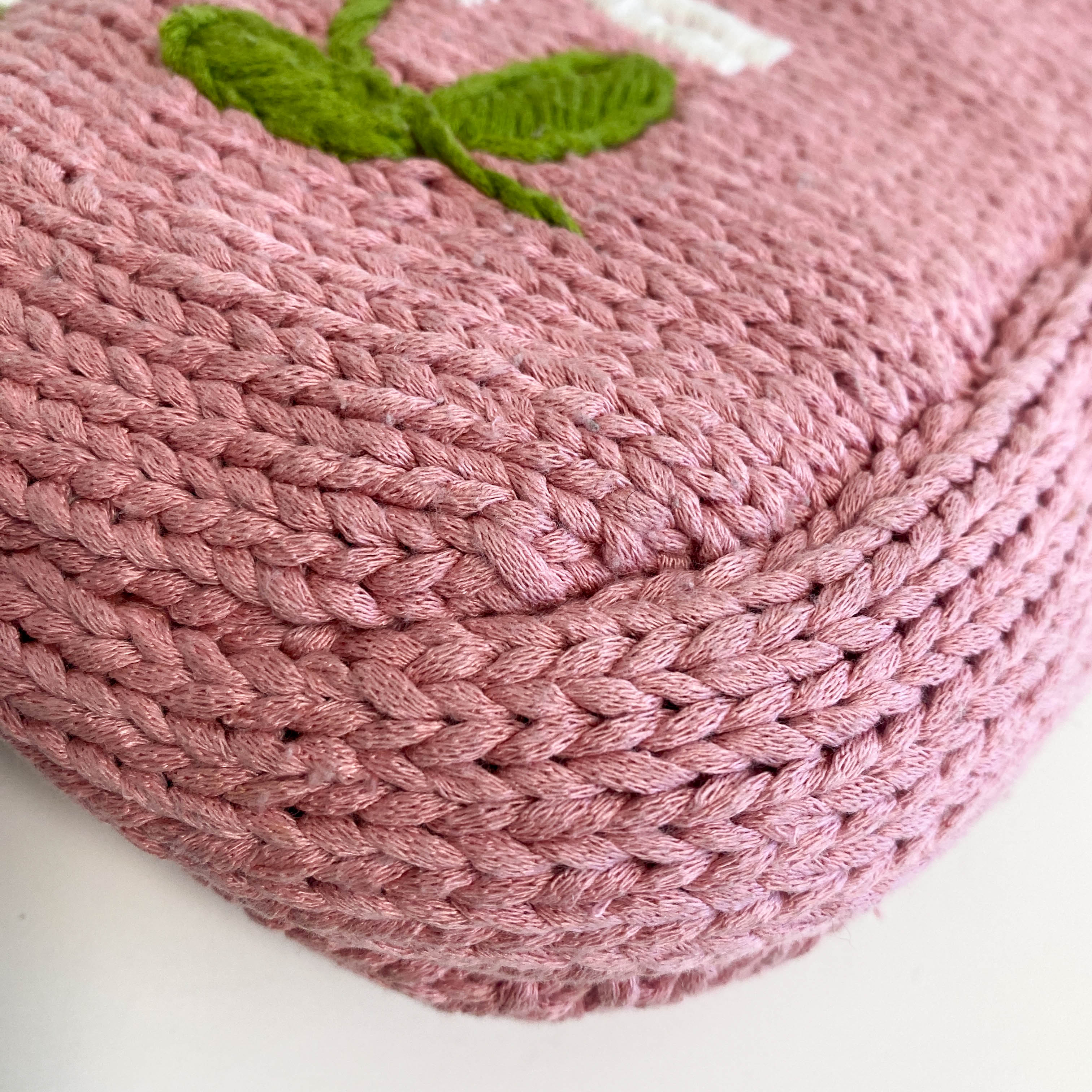 Baguette Pink Floral Knit