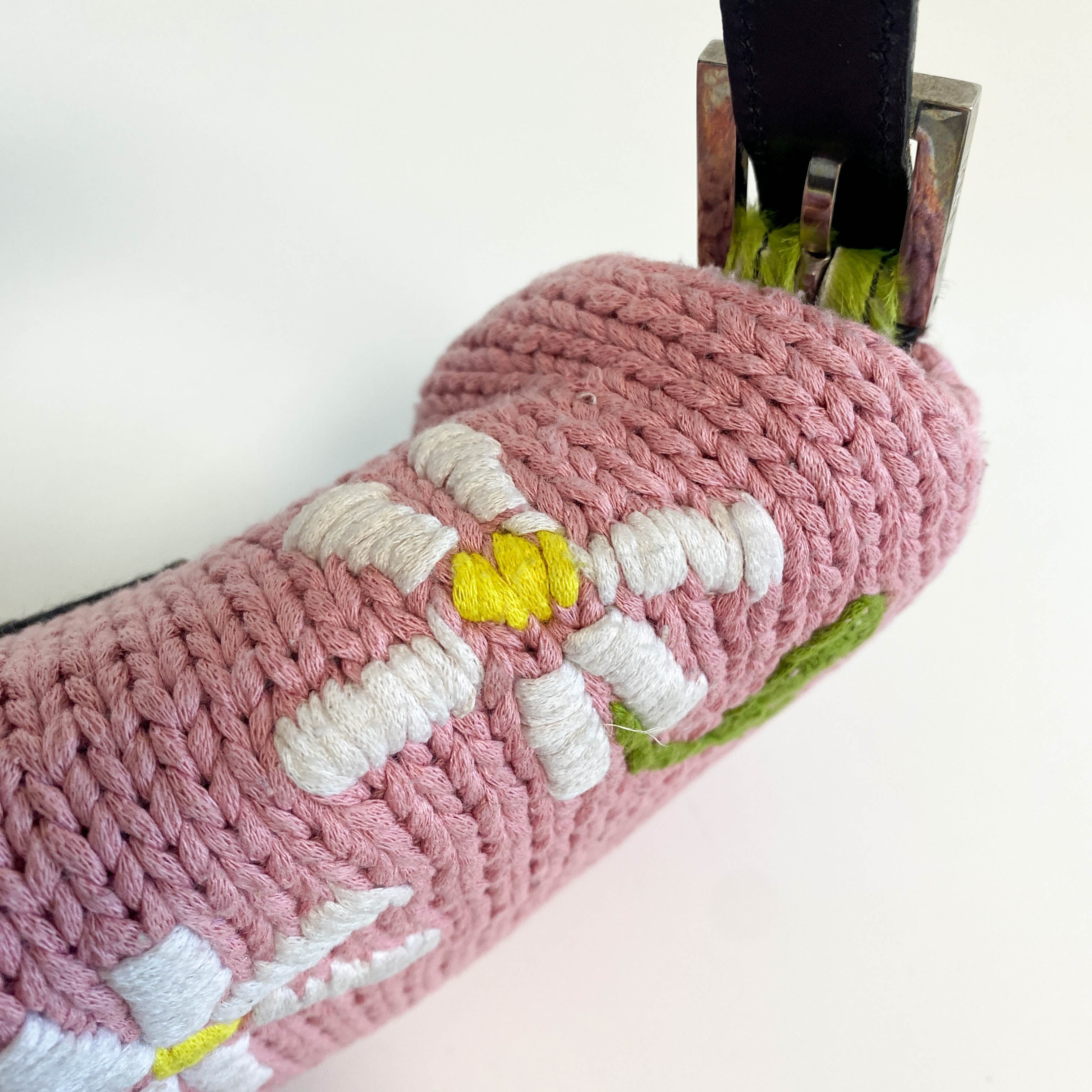 Baguette Pink Floral Knit