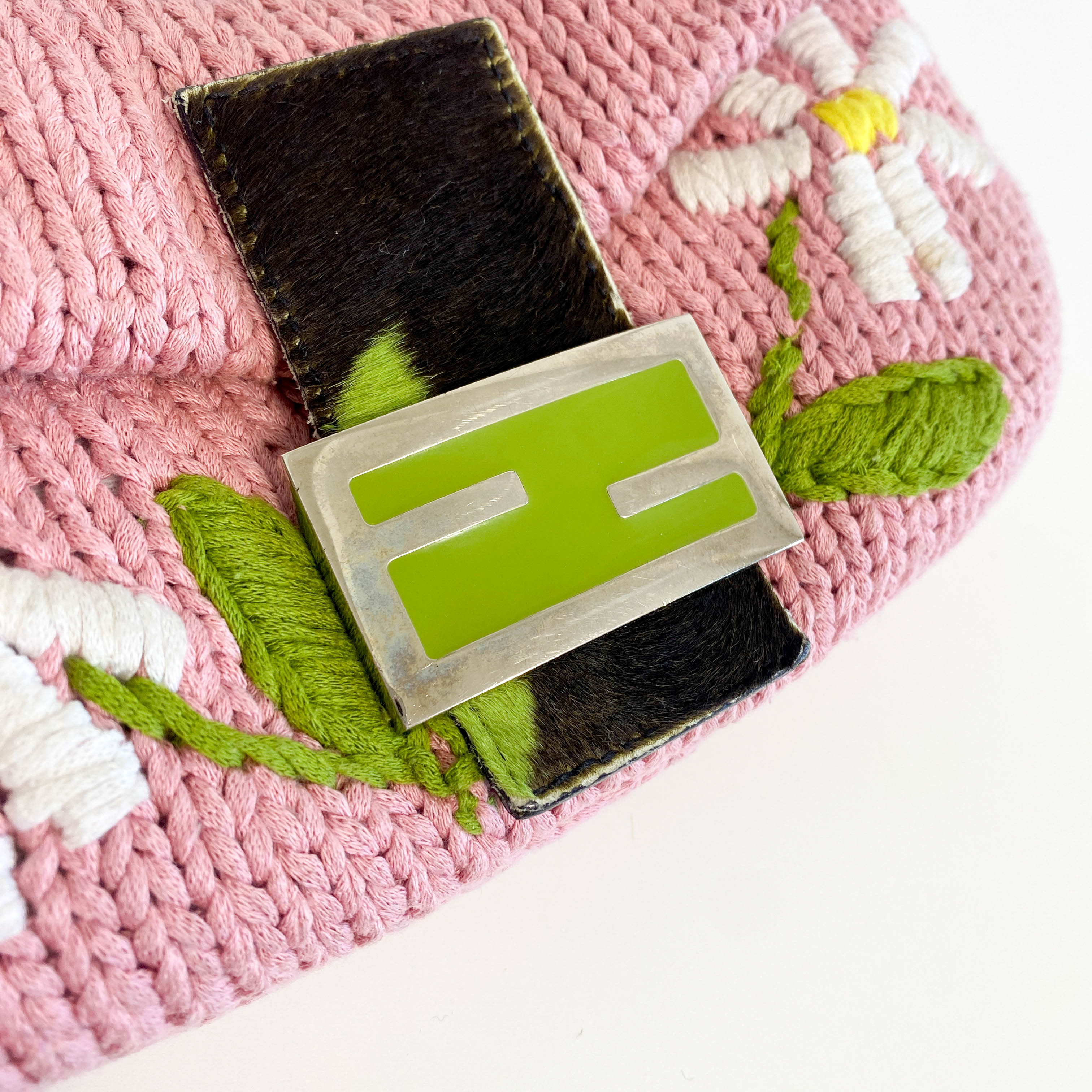 Baguette Pink Floral Knit