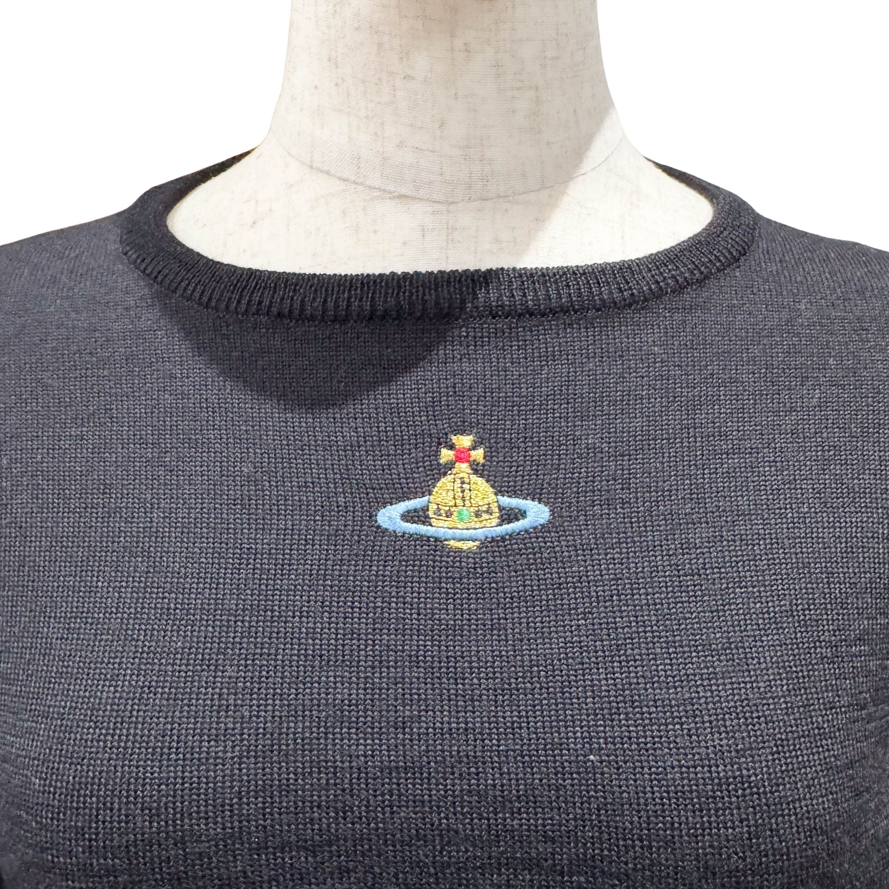 Size 42 Black Rayon Sweater