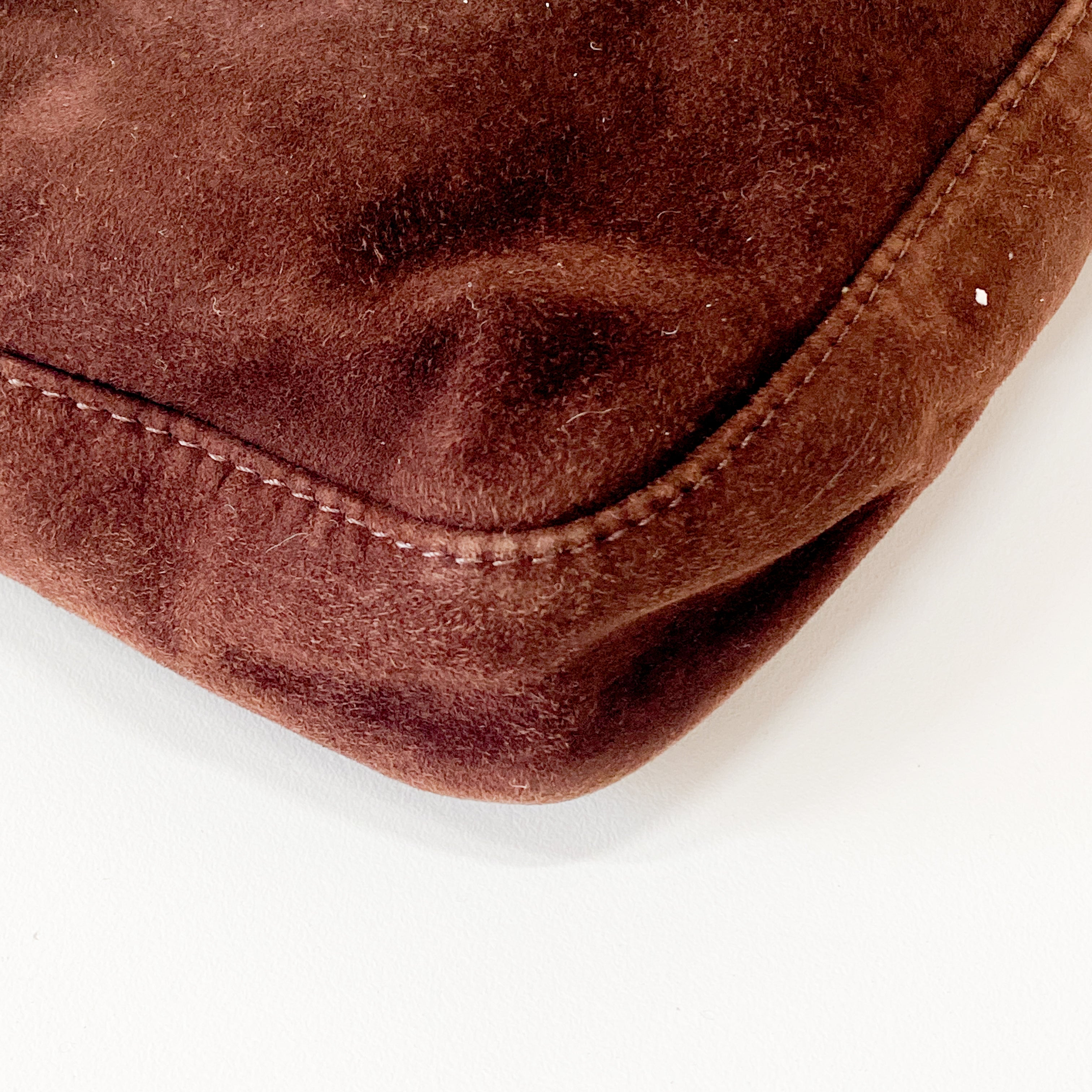 Brown Suede Hobo
