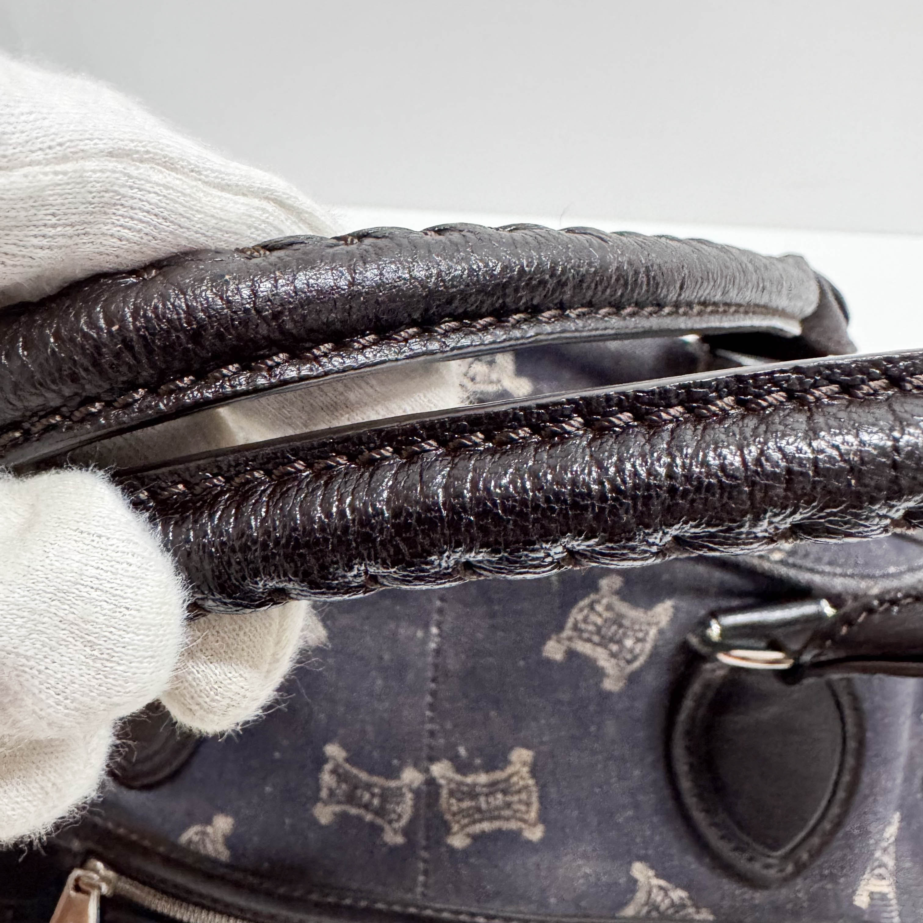 Macadam Blue Denim Shoulder Bag