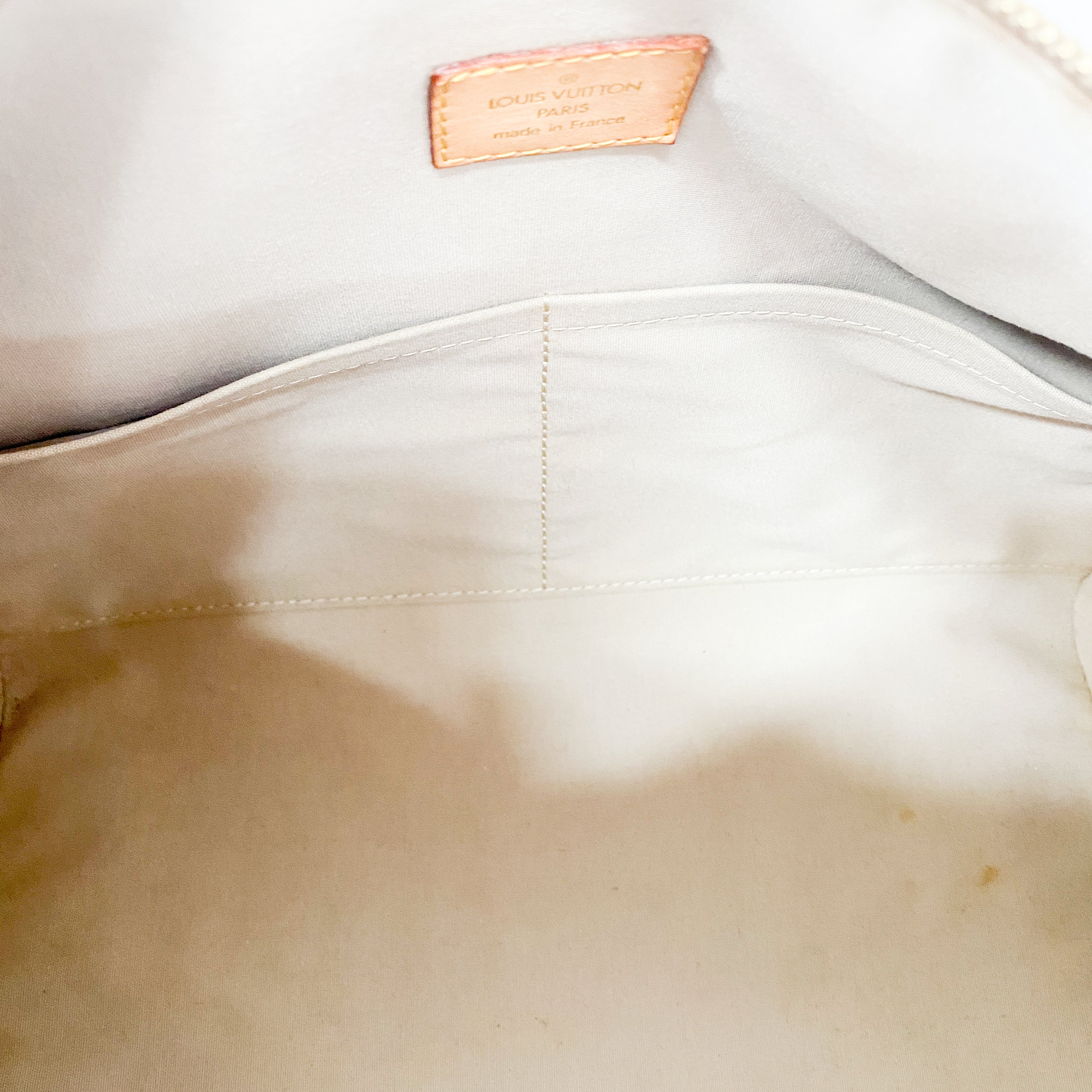 Monogram Mirror Speedy 35 Gold Coated Canvas