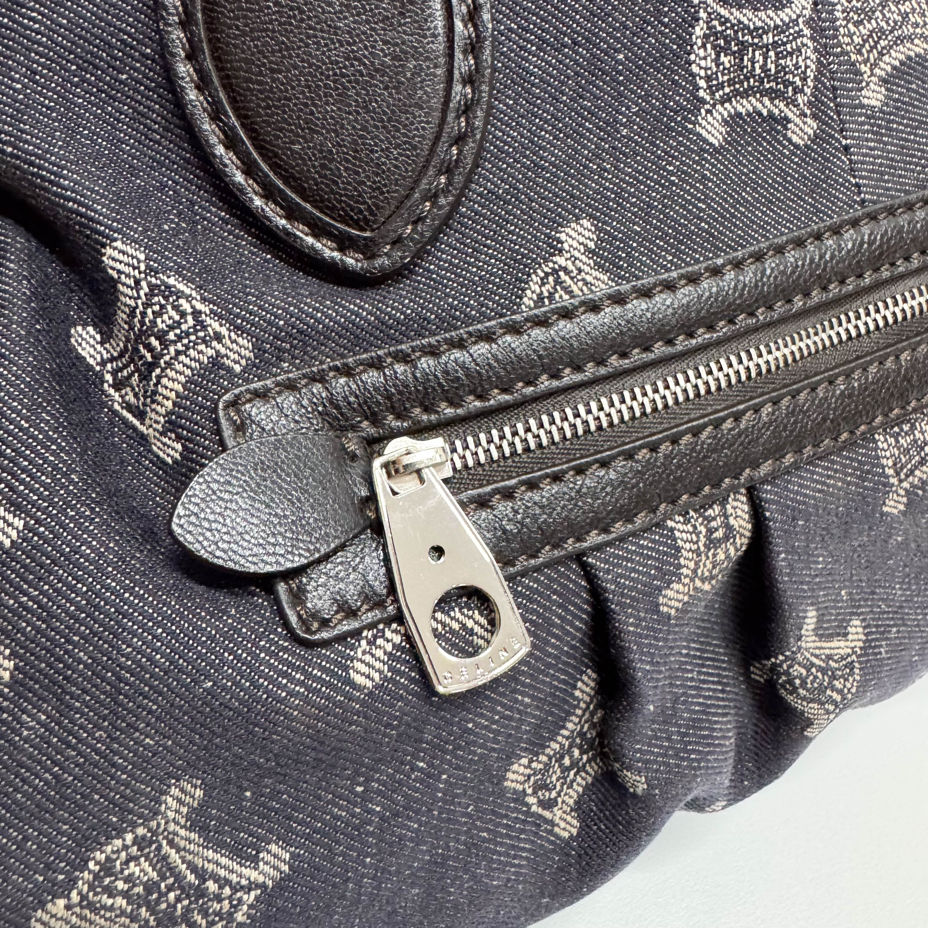 Macadam Blue Denim Shoulder Bag