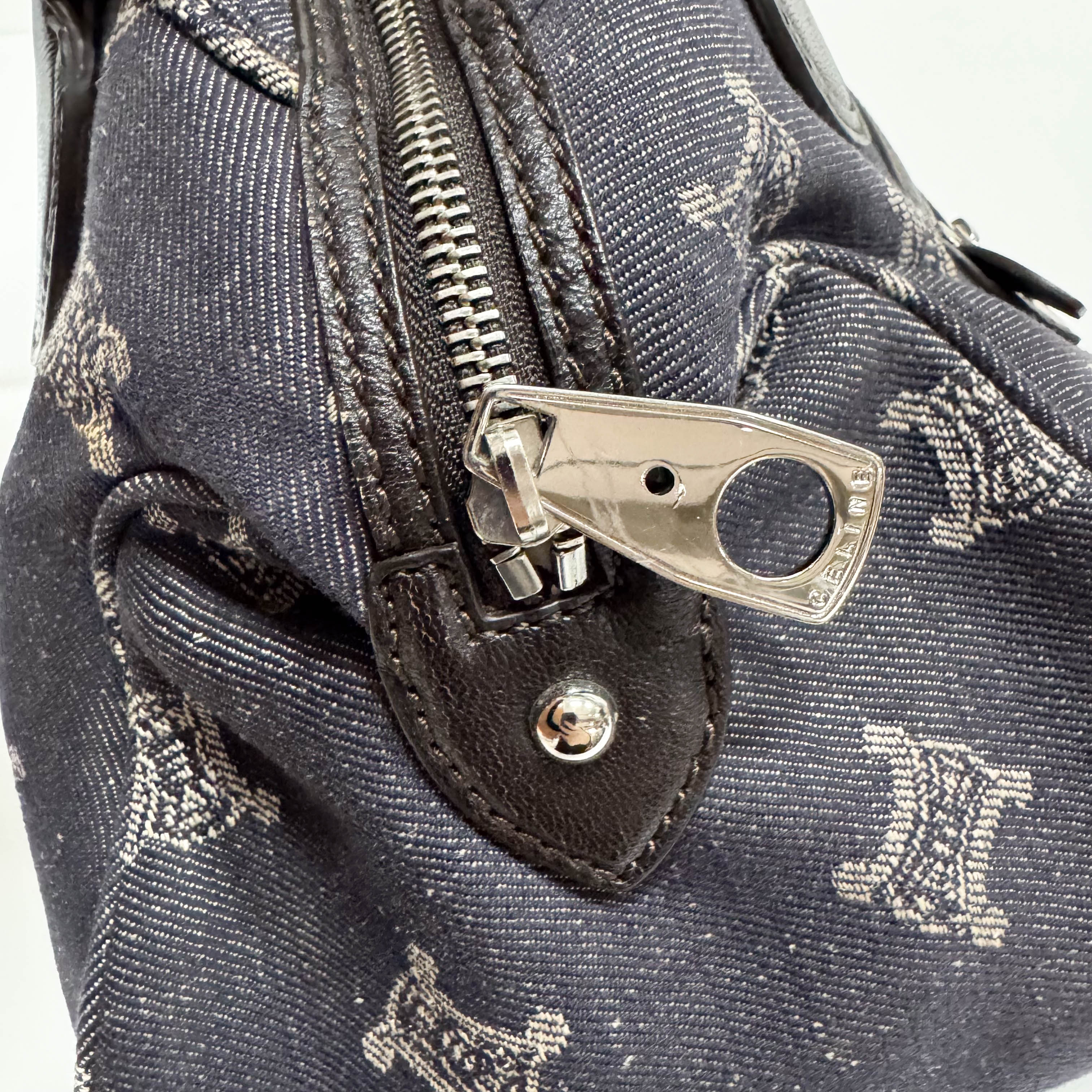 Macadam Blue Denim Shoulder Bag