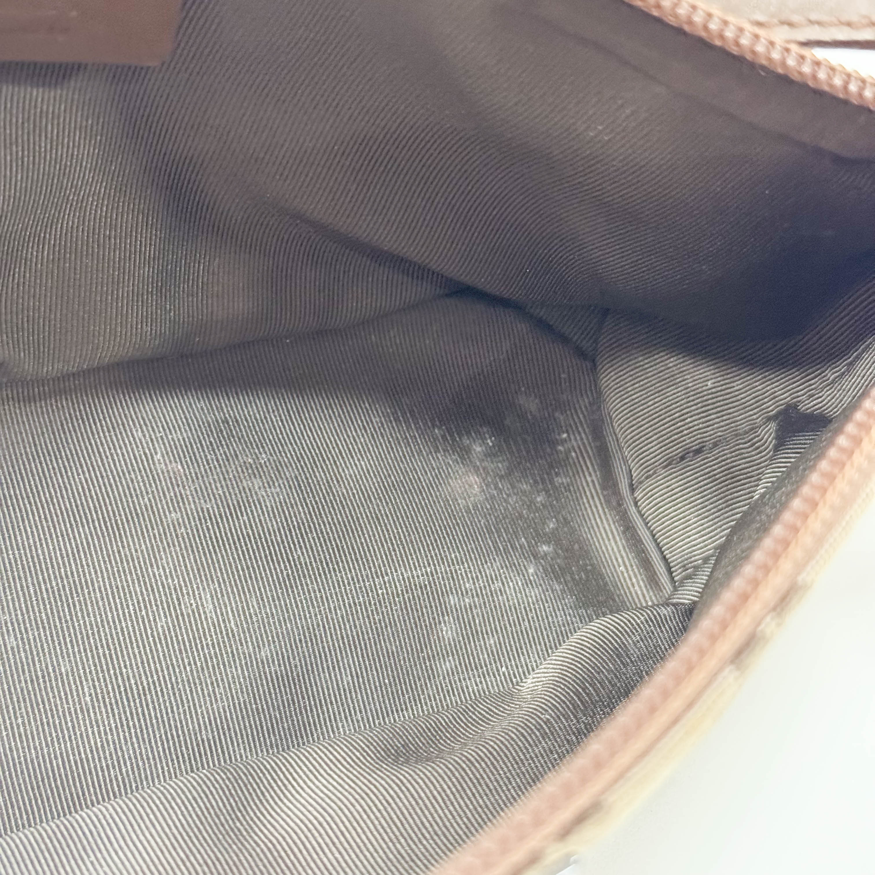 Boat GG Canvas Brown Pouch Shoulder Bag