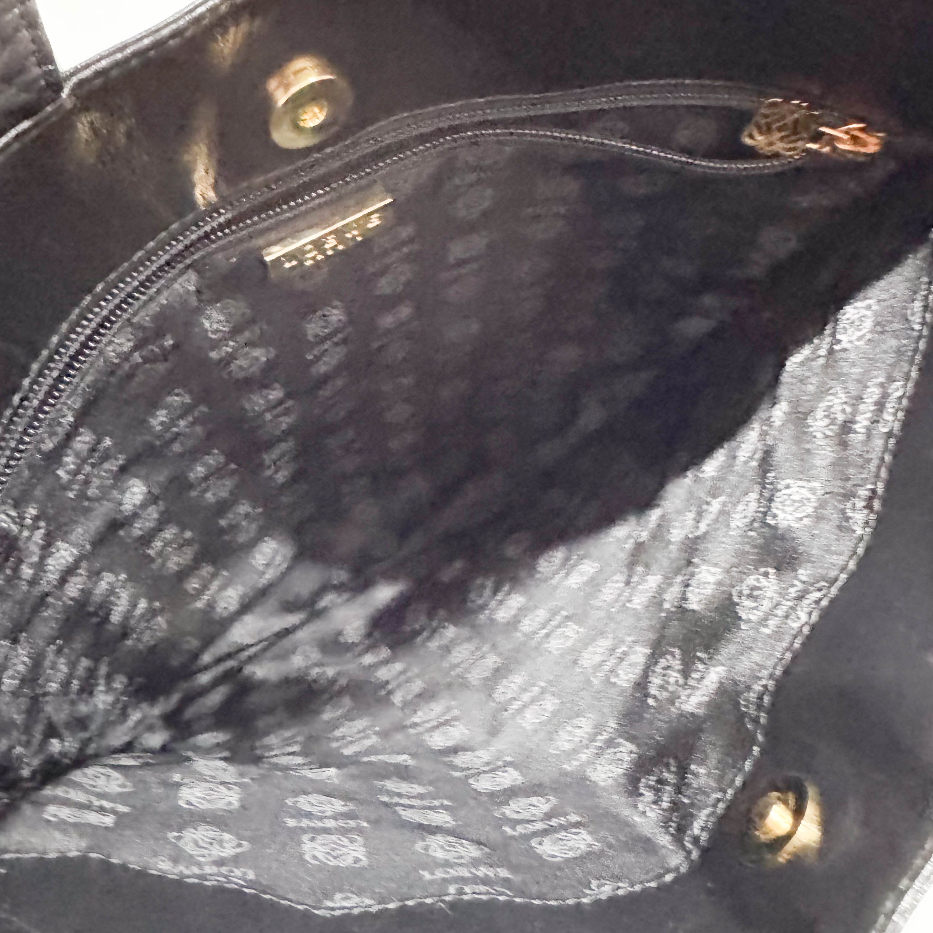 Brown Animal Print Pony Hair Handbag