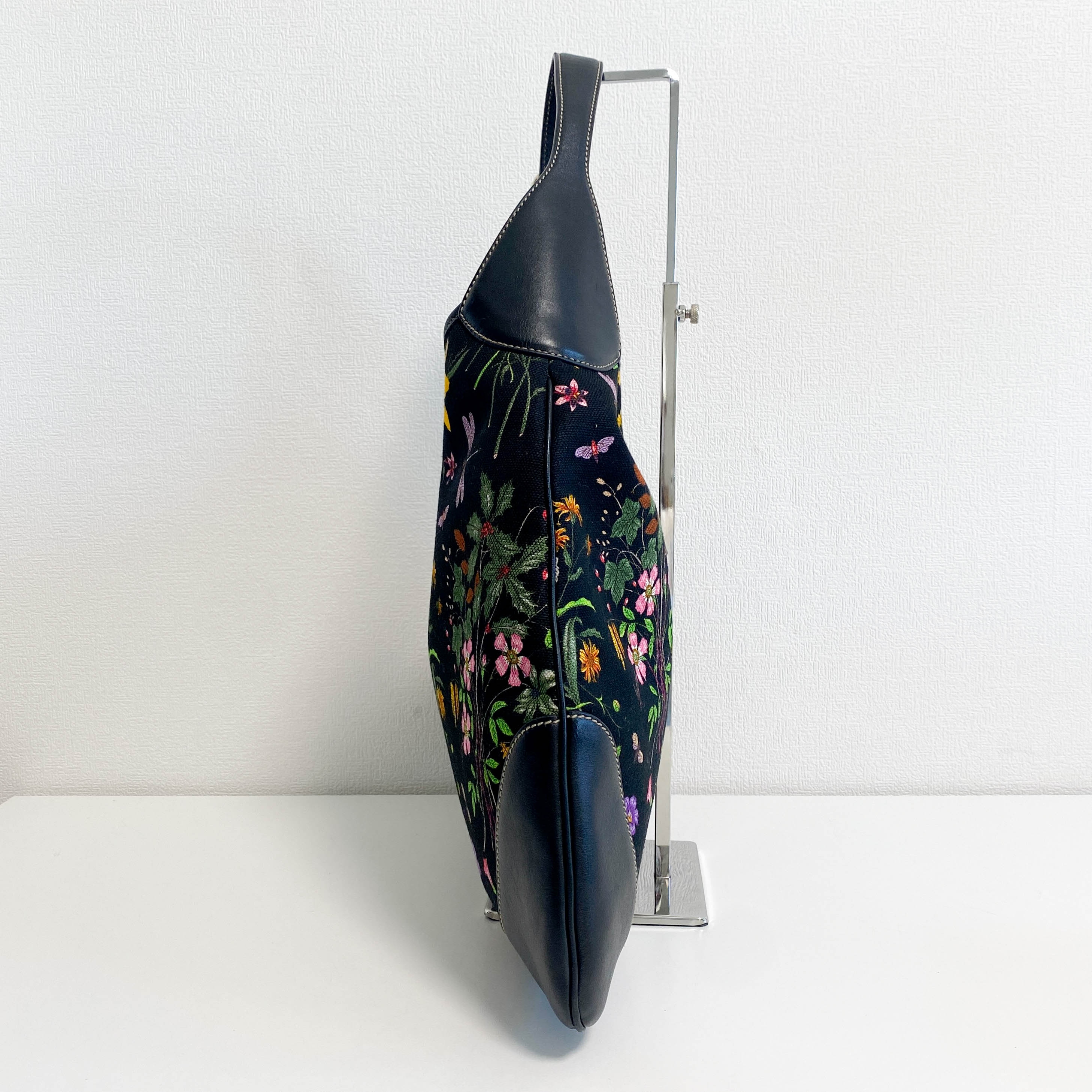 Jackie 1961 Floral Canvas Shoulder Bag