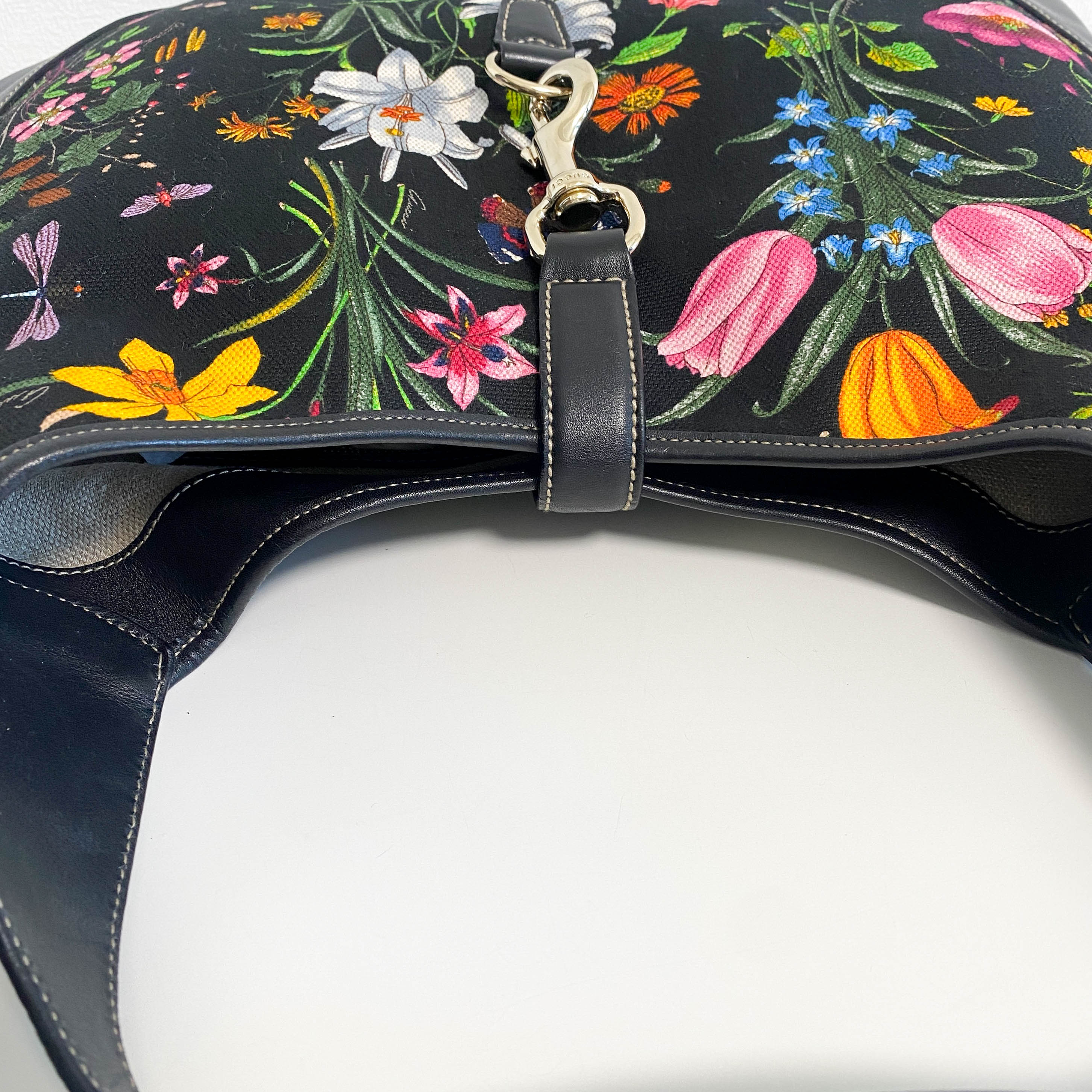Jackie 1961 Floral Canvas Shoulder Bag