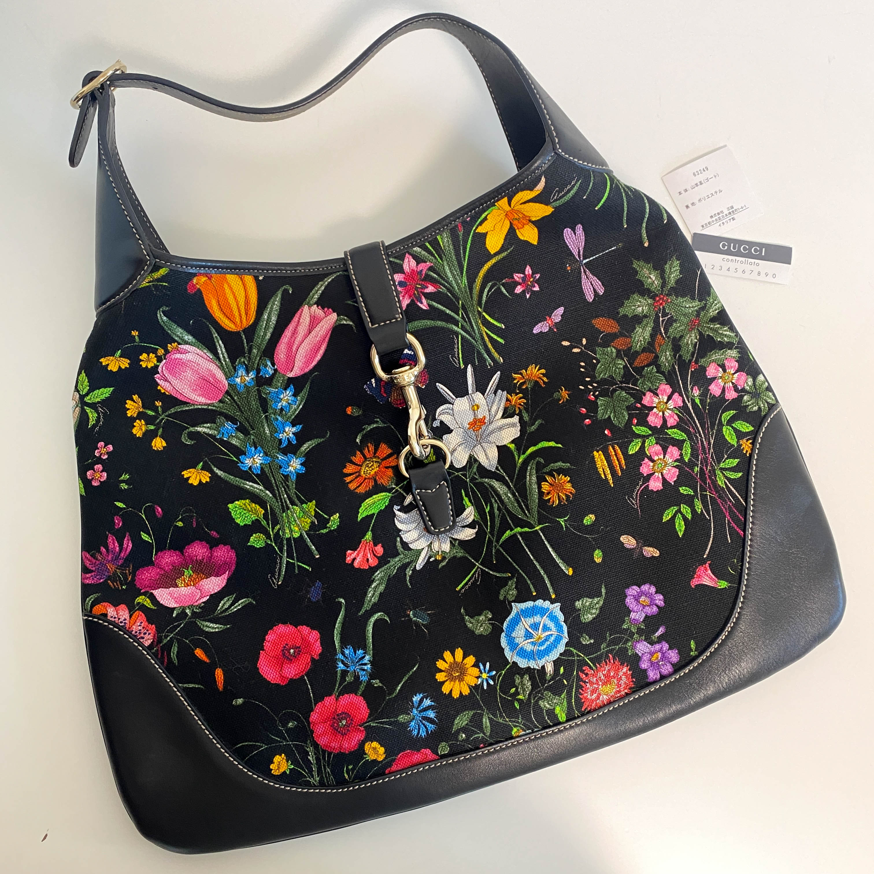 Jackie 1961 Floral Canvas Shoulder Bag